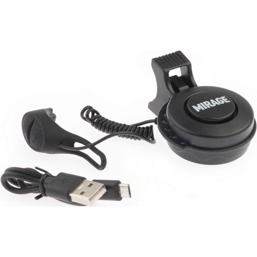 Mirage E-bike hoorn 80/90dB, USB oplaadbaar