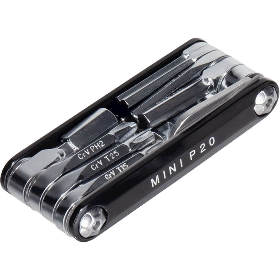 Topeak minitool Mini P20 zwart