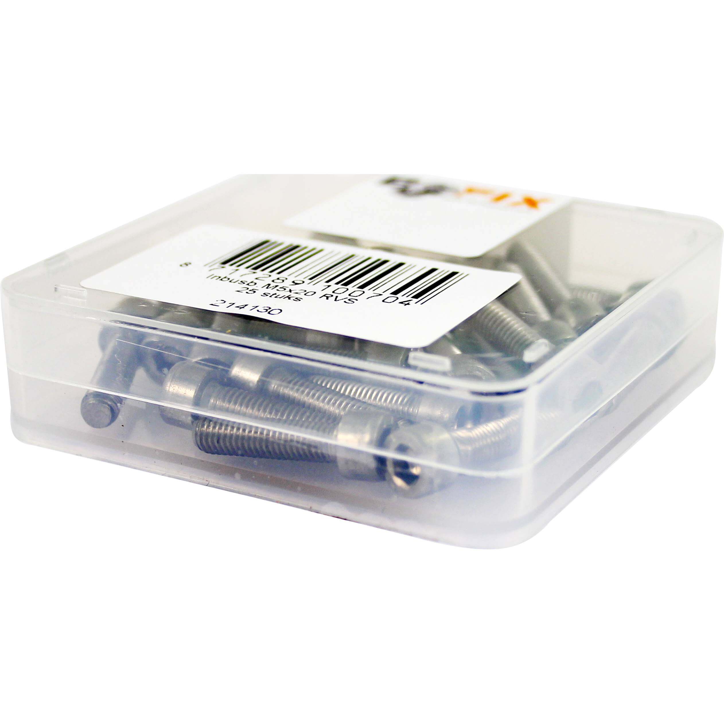 Bofix doos inbusbout M5x20 RVS (25 stuks)