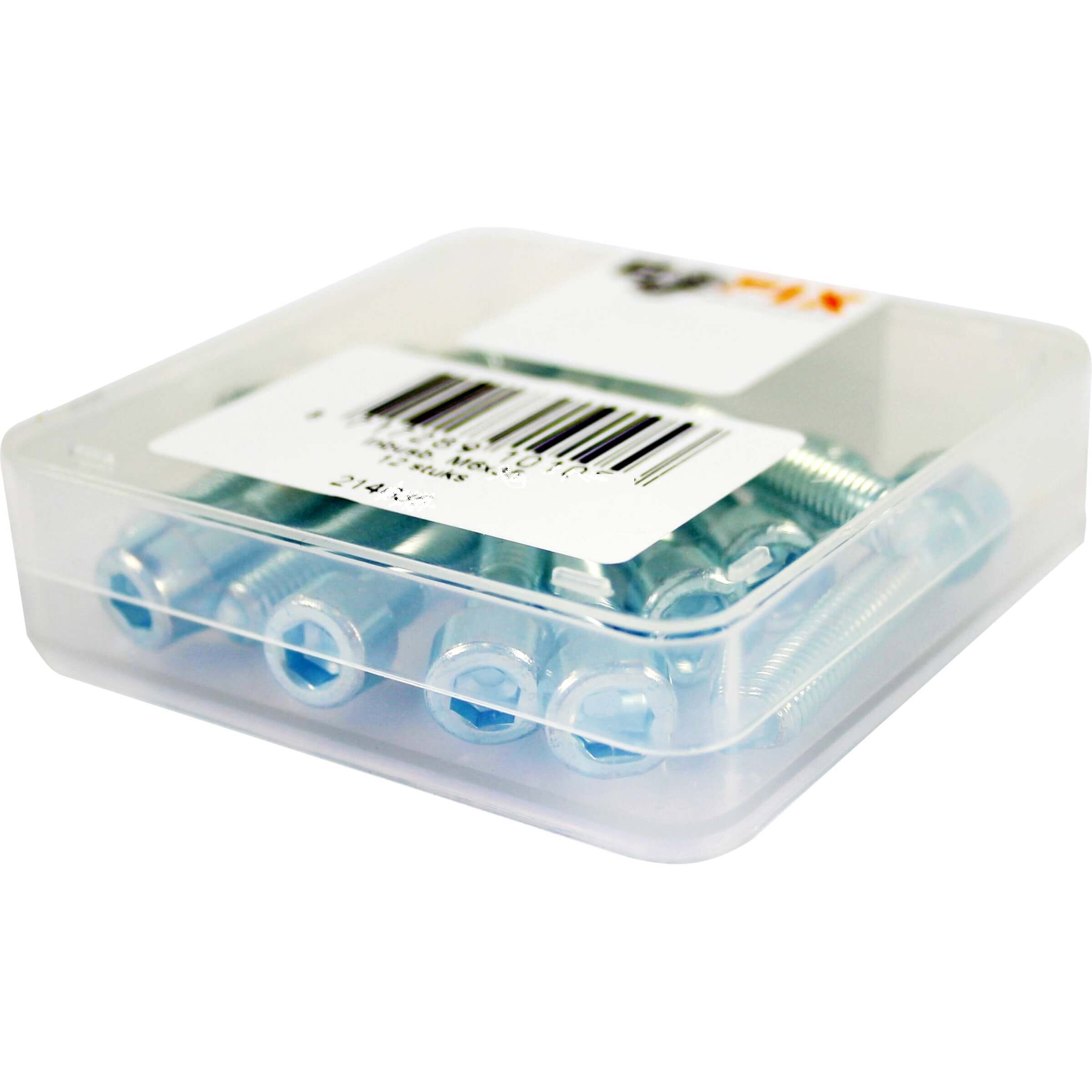 Bofix doos inbusbout M6x40 RVS (12 stuks)
