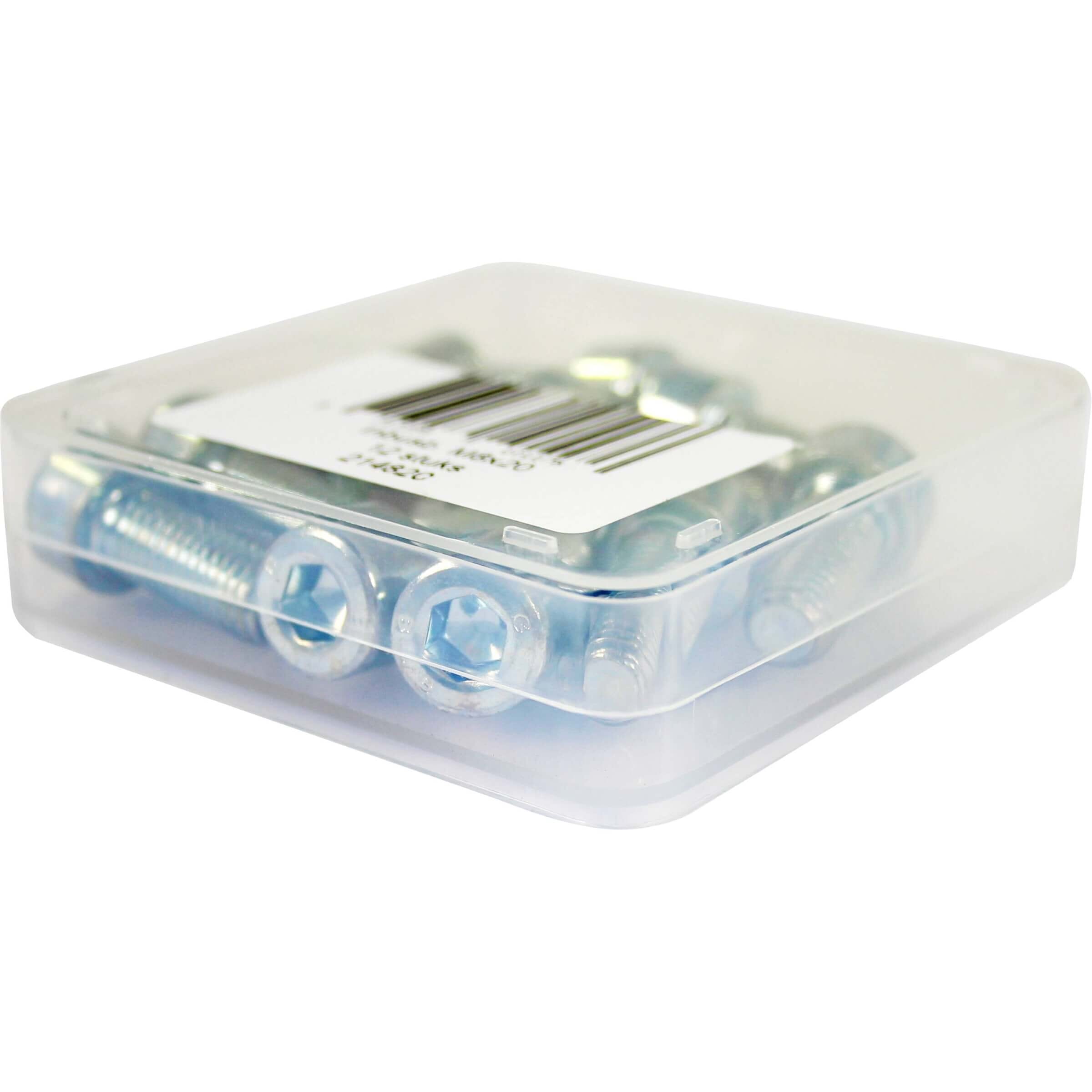 Bofix doos inbusbout M8x20 RVS (12 stuks)