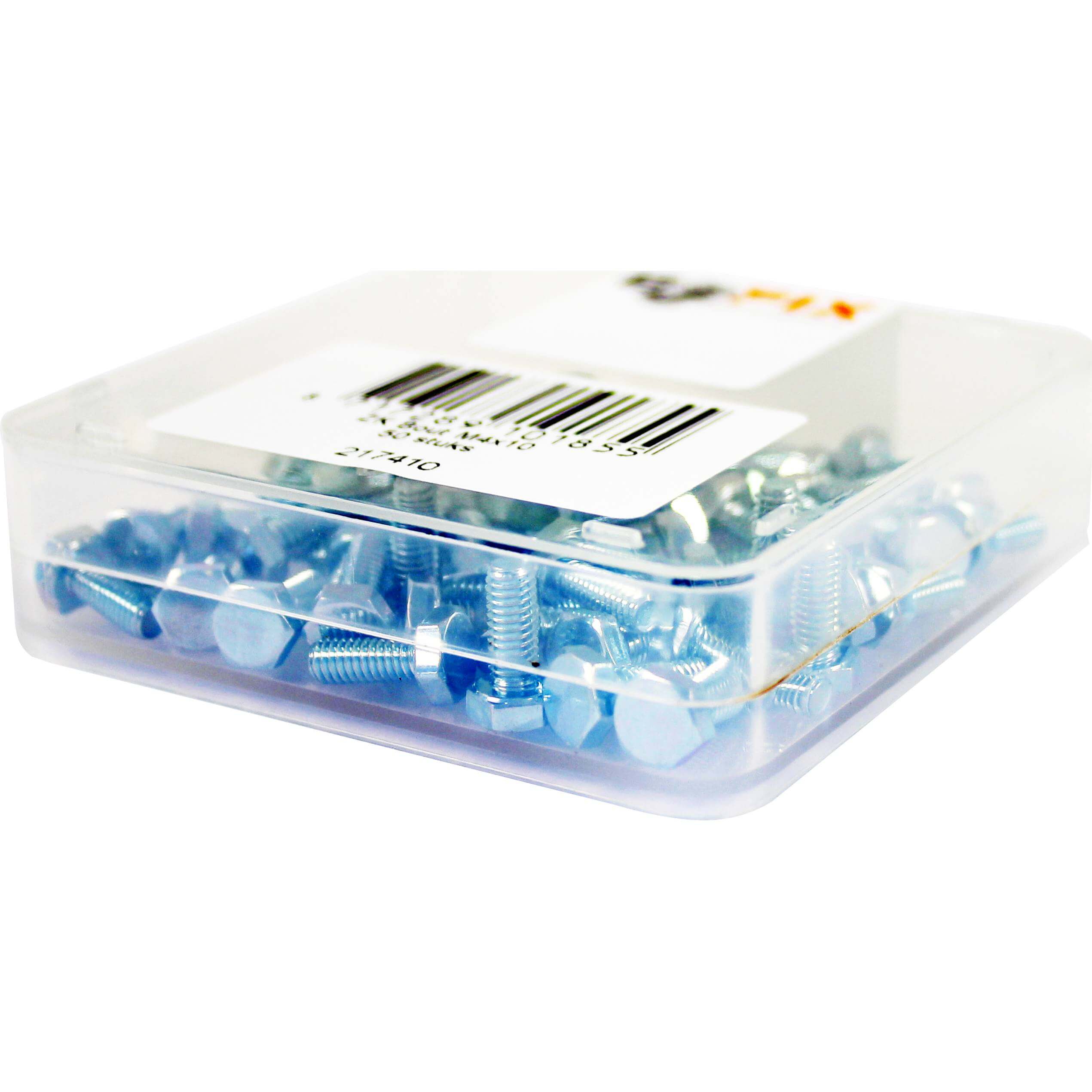Bofix doos bout zeskante kop M4x10 (50 stuks)