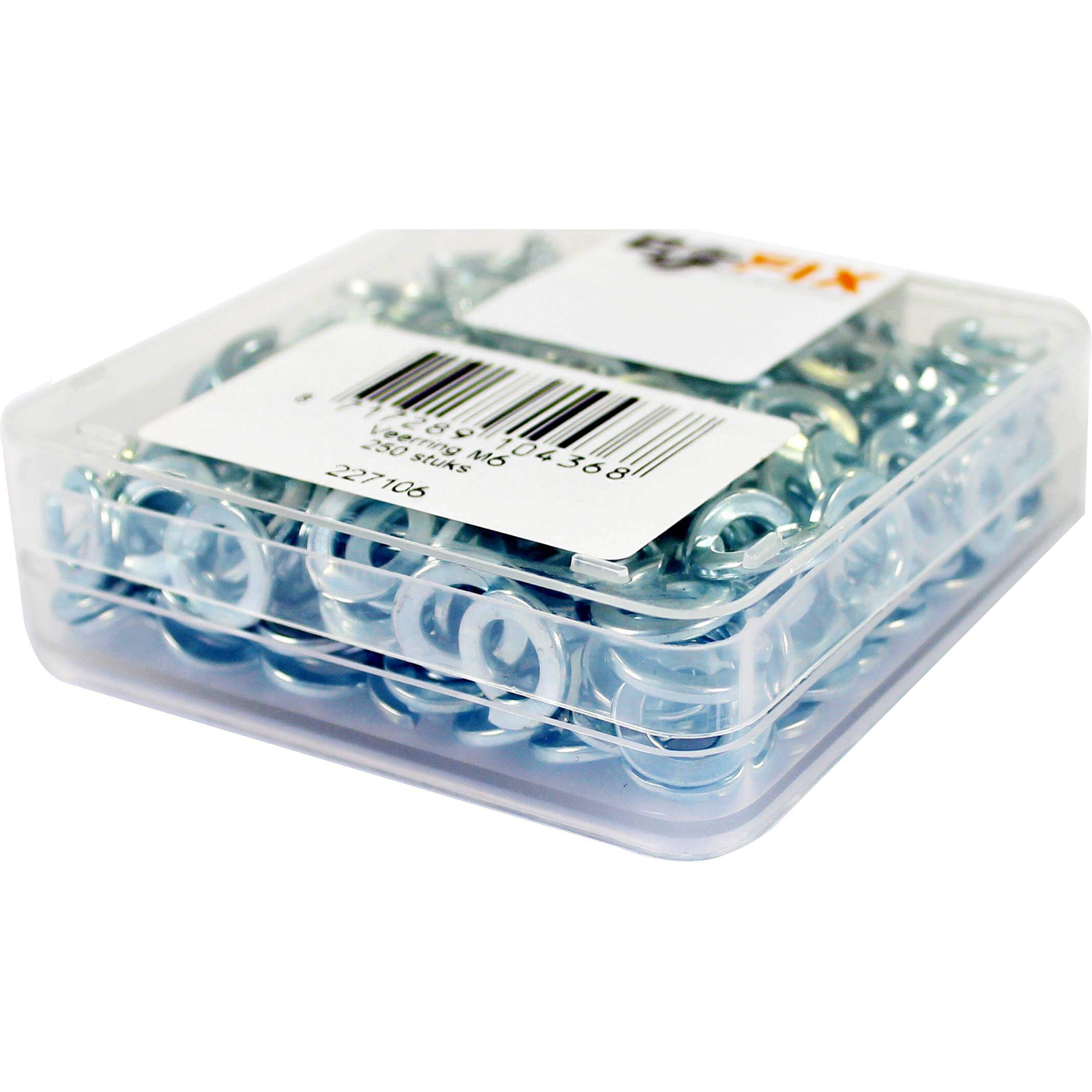 Bofix doos veerring M6 (250 stuks)