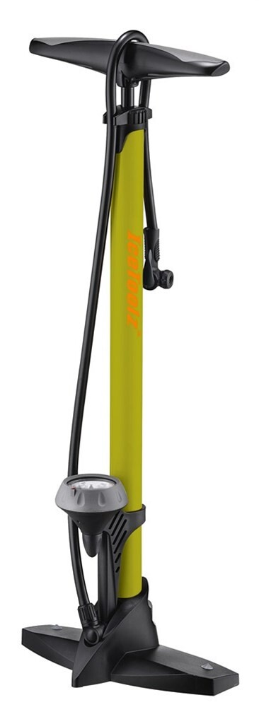 IceToolz vloerpomp Sport hogedruk met manometer