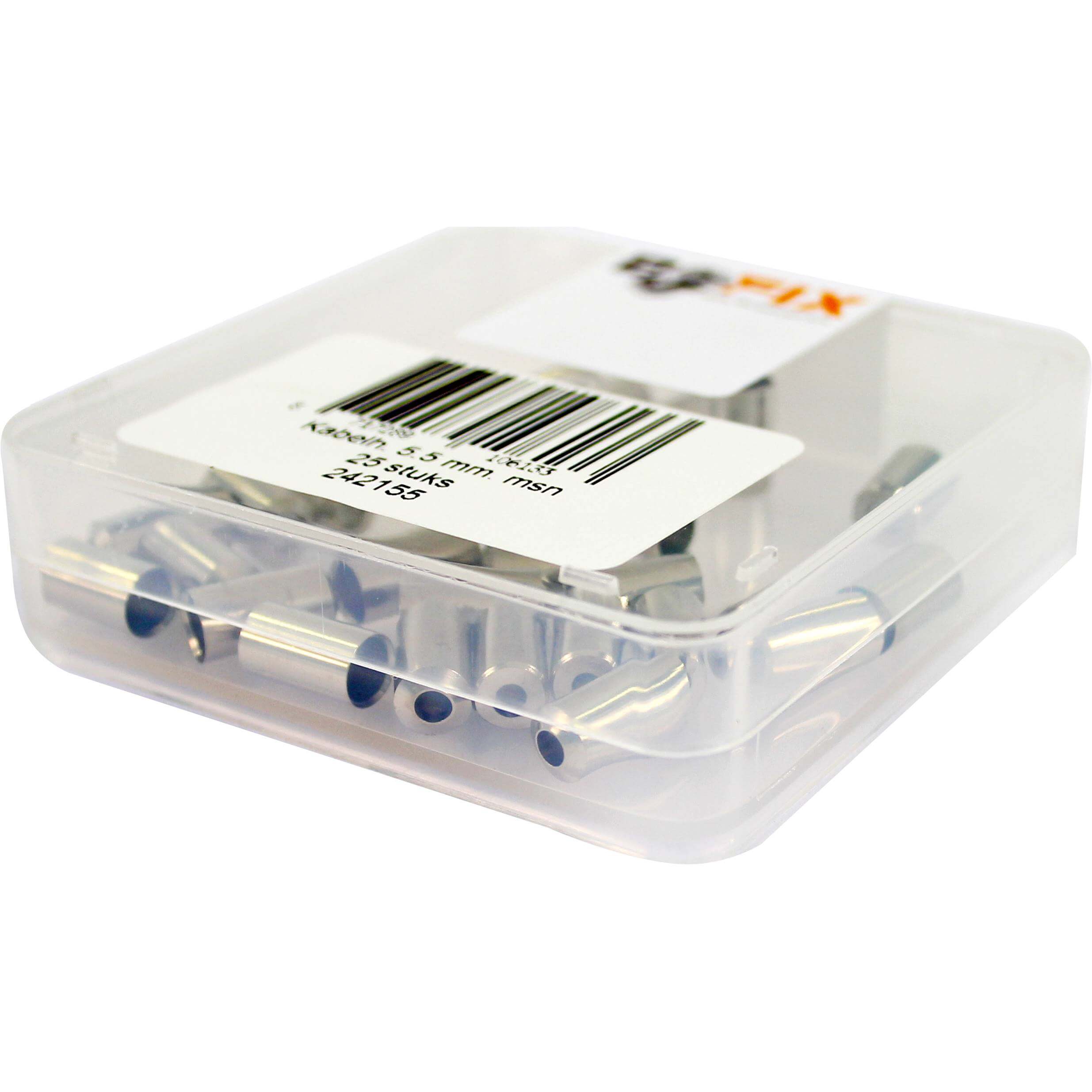 Bofix doos kabelhoedje 5.5mm (25 stuks)