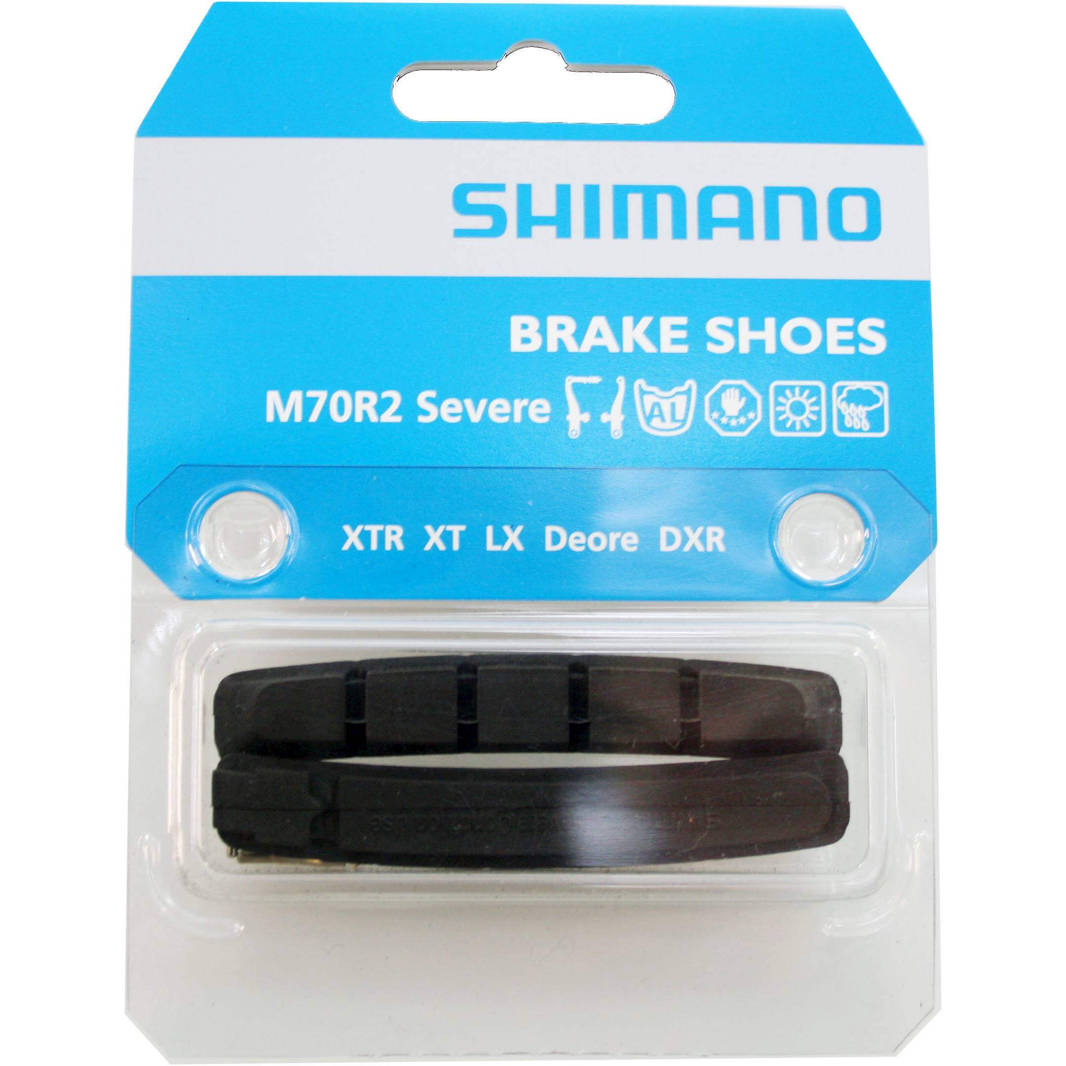 Shimano remblokrubber v-br M70R2 + 1mm