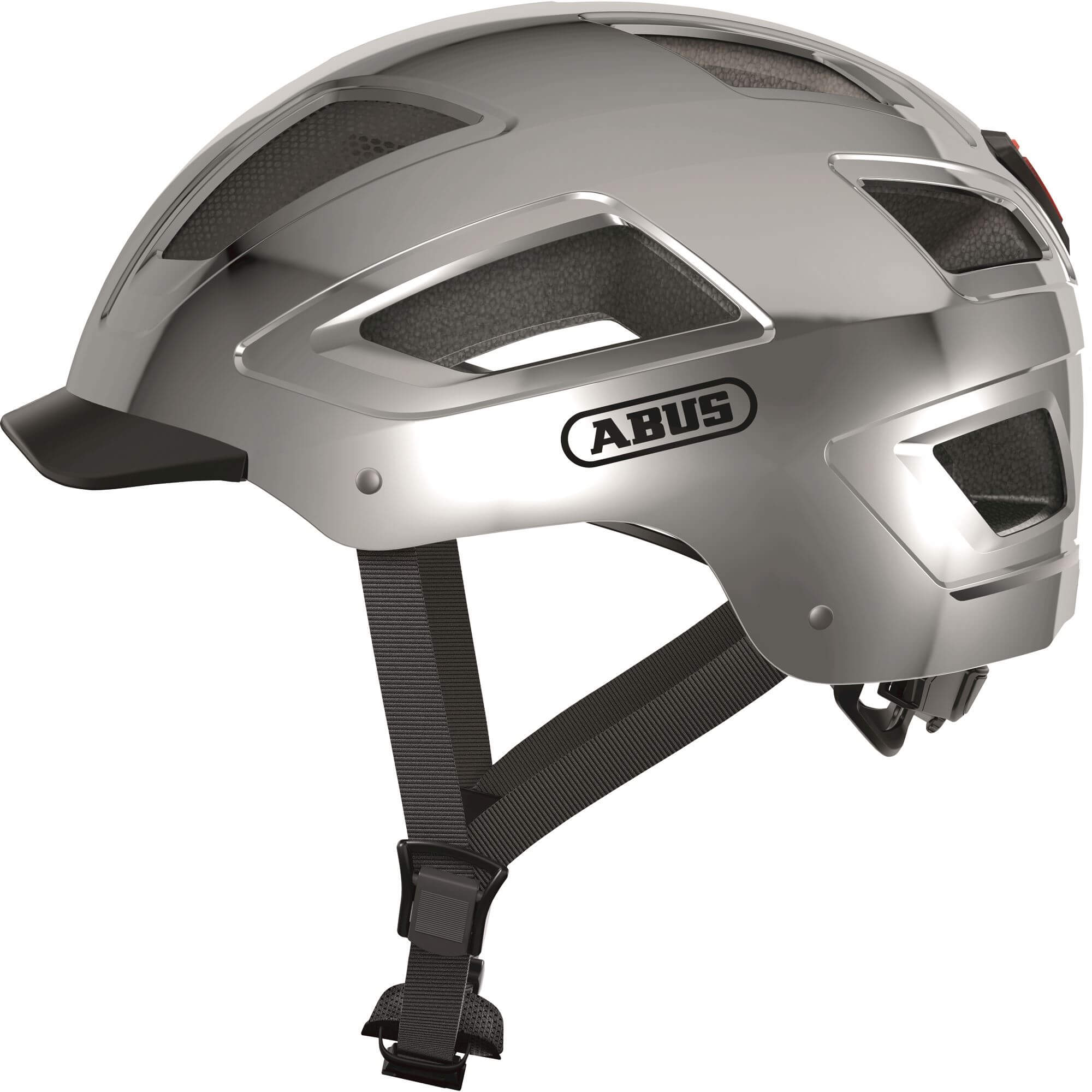 Abus helm Hyban 2.0 chrome silver