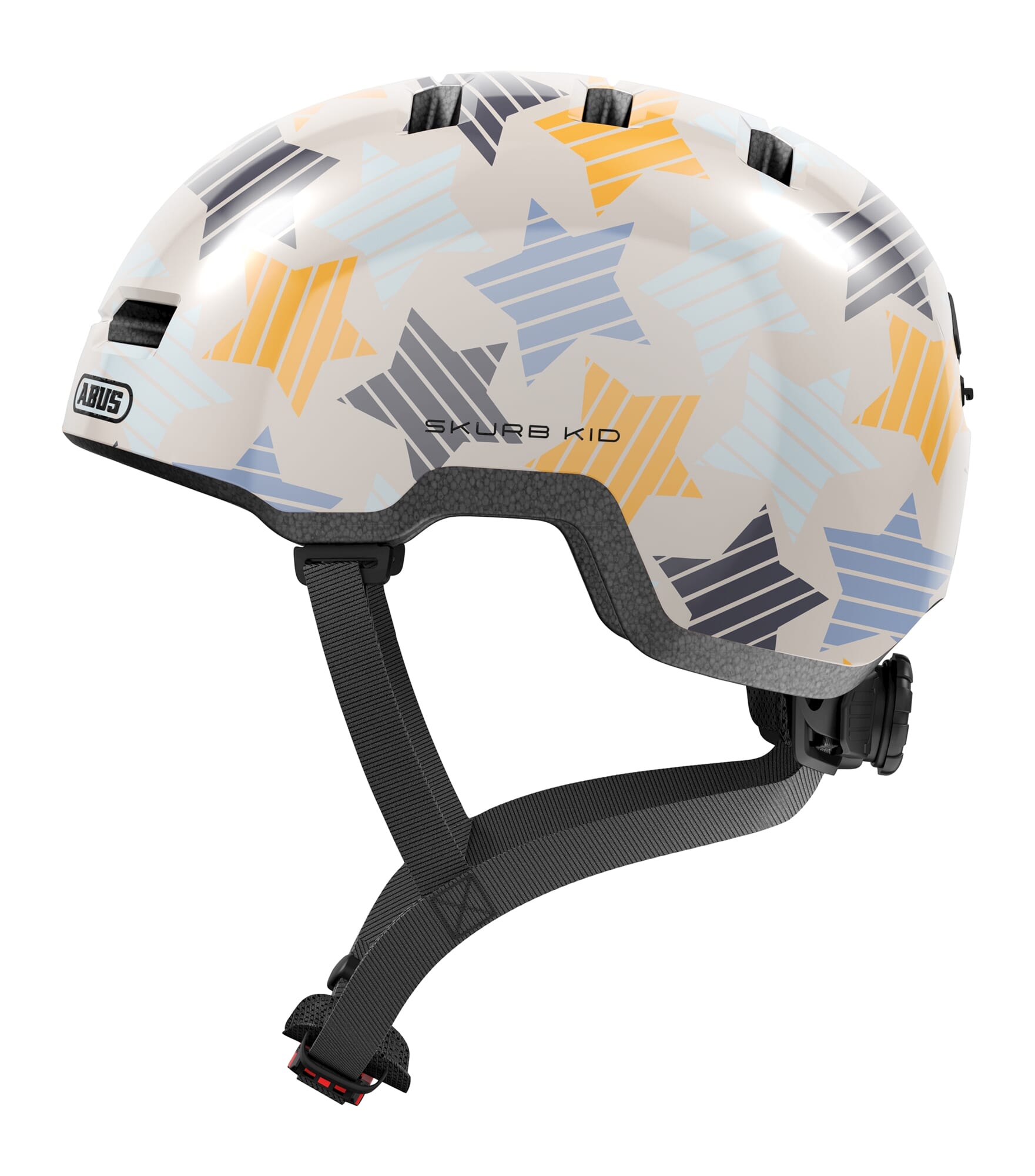 Abus helm Skurb Kid grey stars