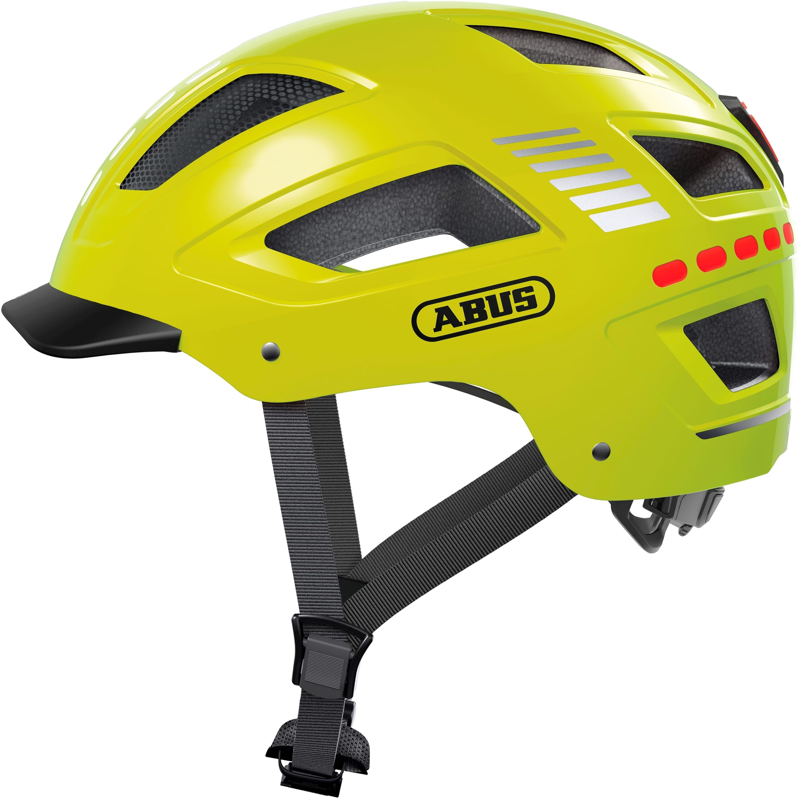 Abus helm Hyban 2.0 LED signal yellow