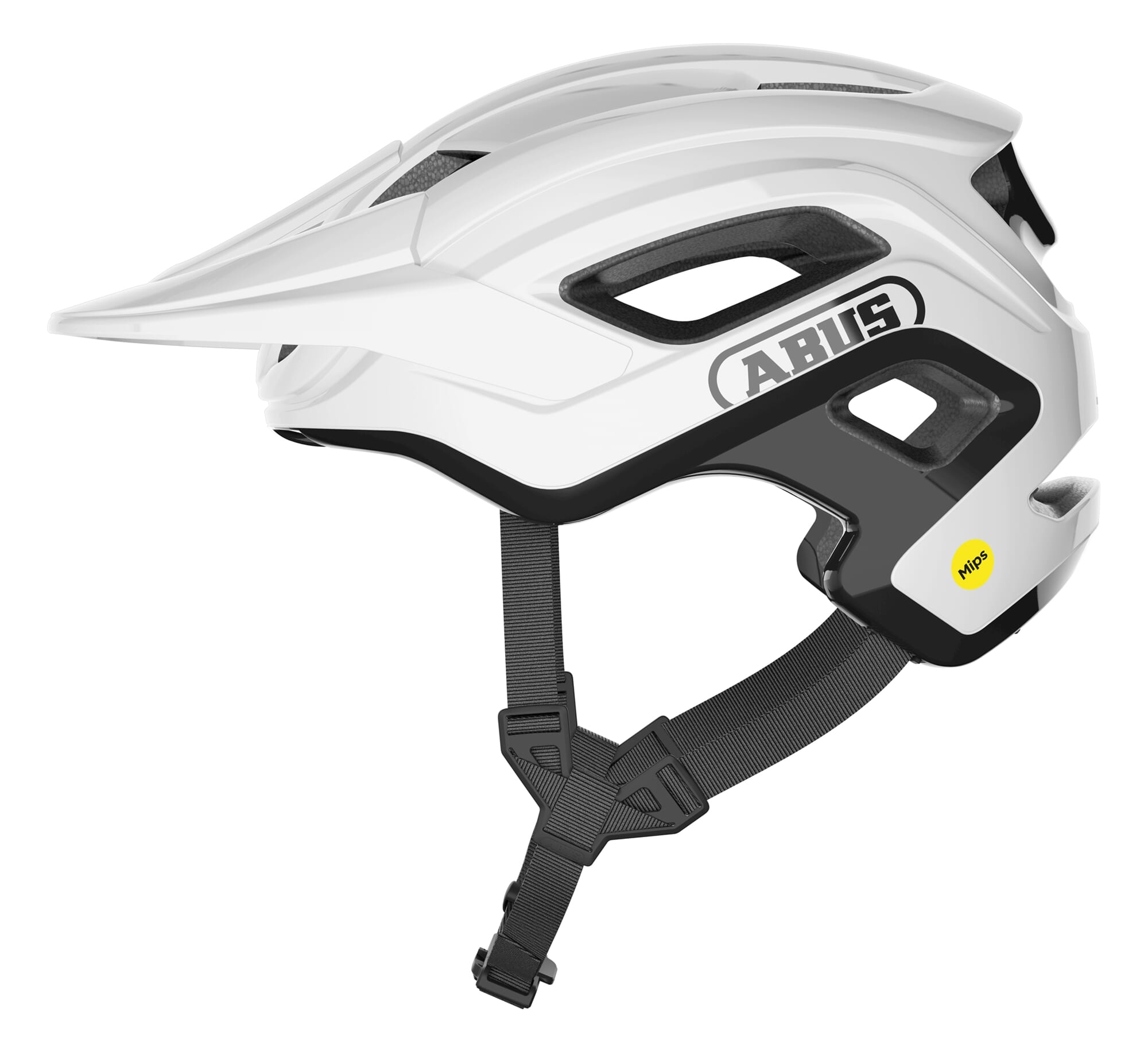 Abus helm Cliffhanger MIPS shiny white