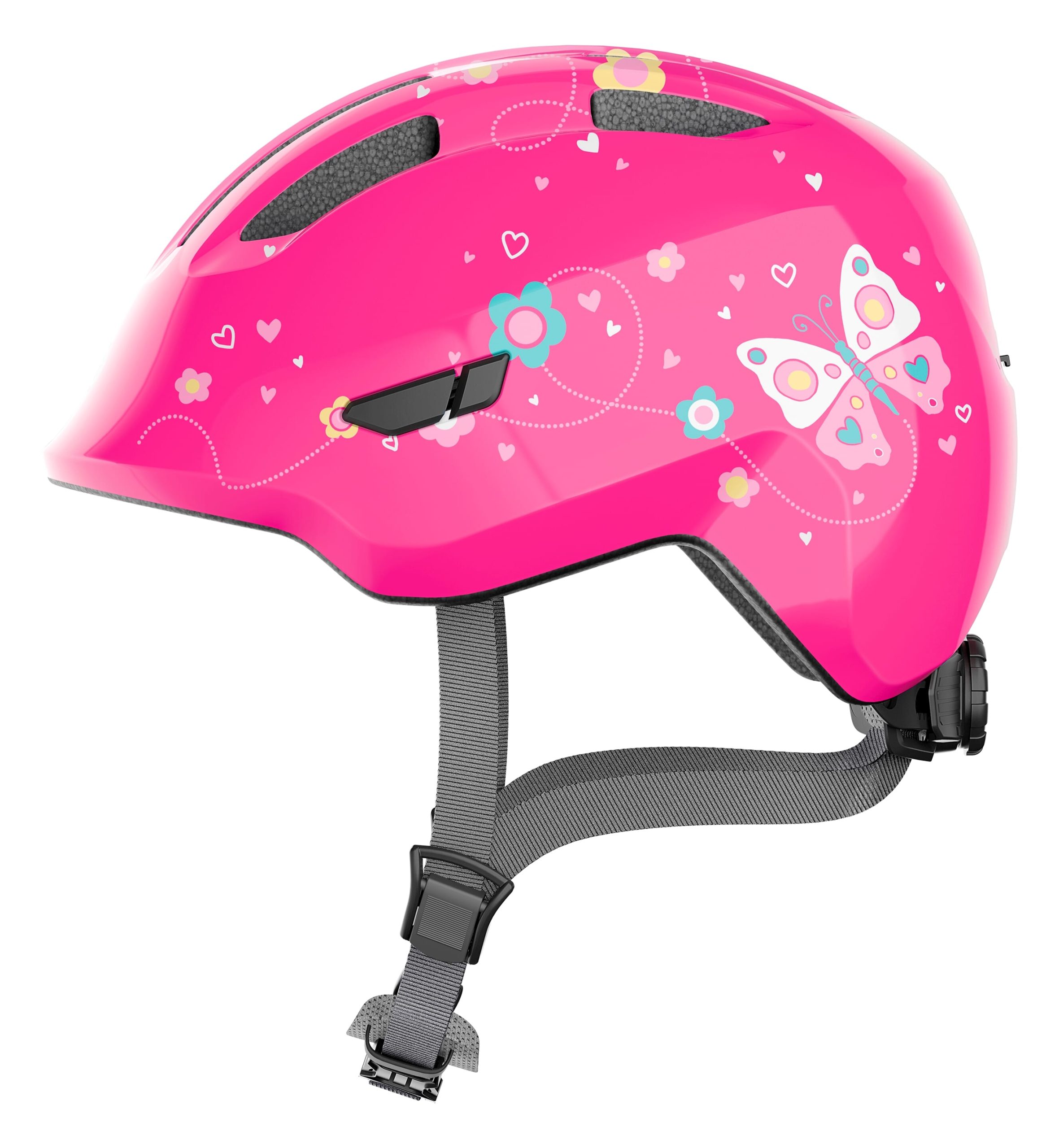 Abus helm Smiley 3.0 pink butterfly
