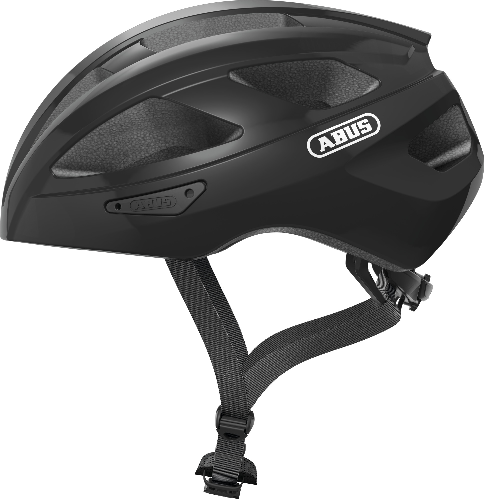 Abus helm Macator shiny velvet black