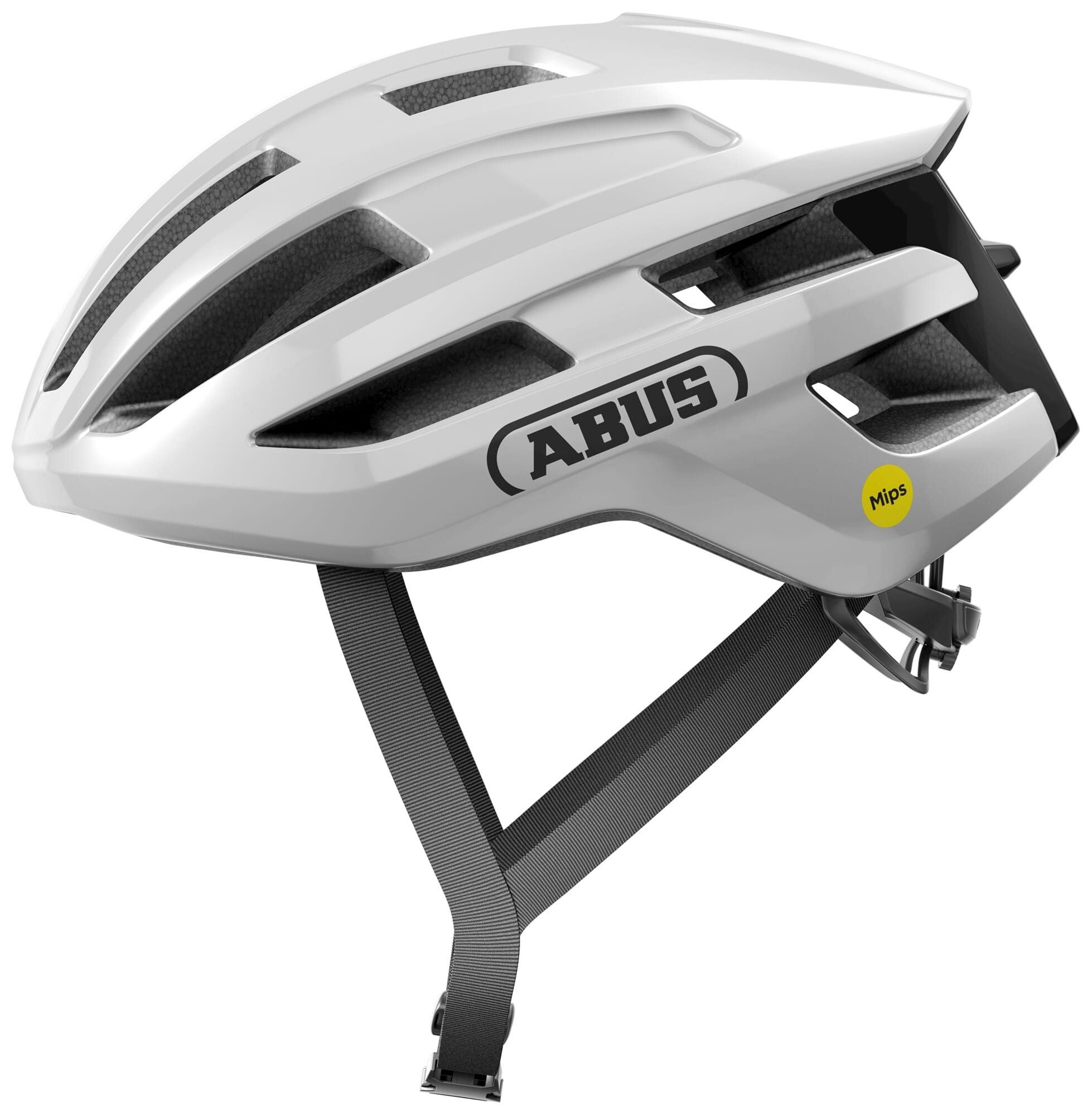 Abus helm PowerDome MIPS shiny white