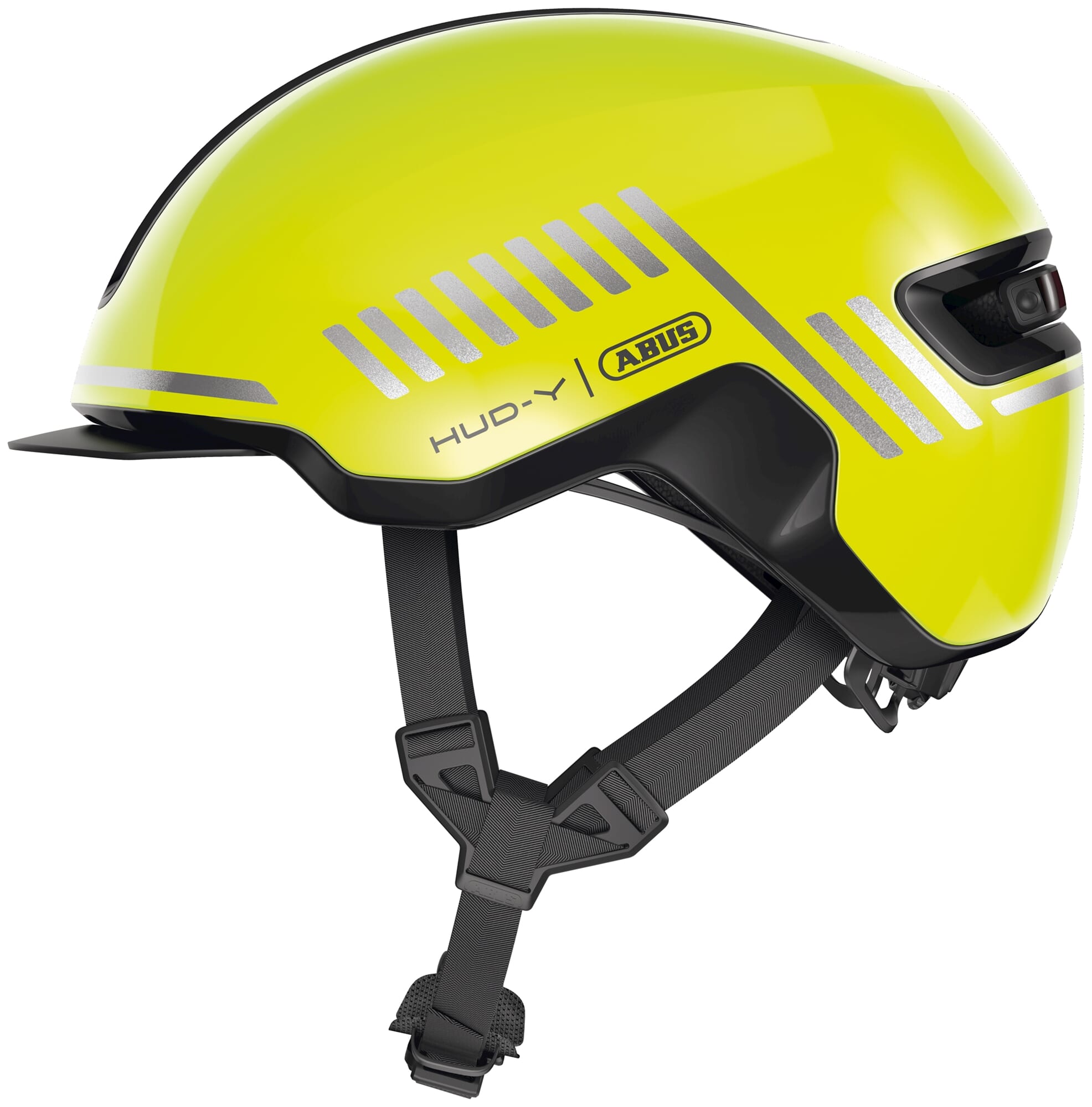 Abus helm Hud-Y signal yellow