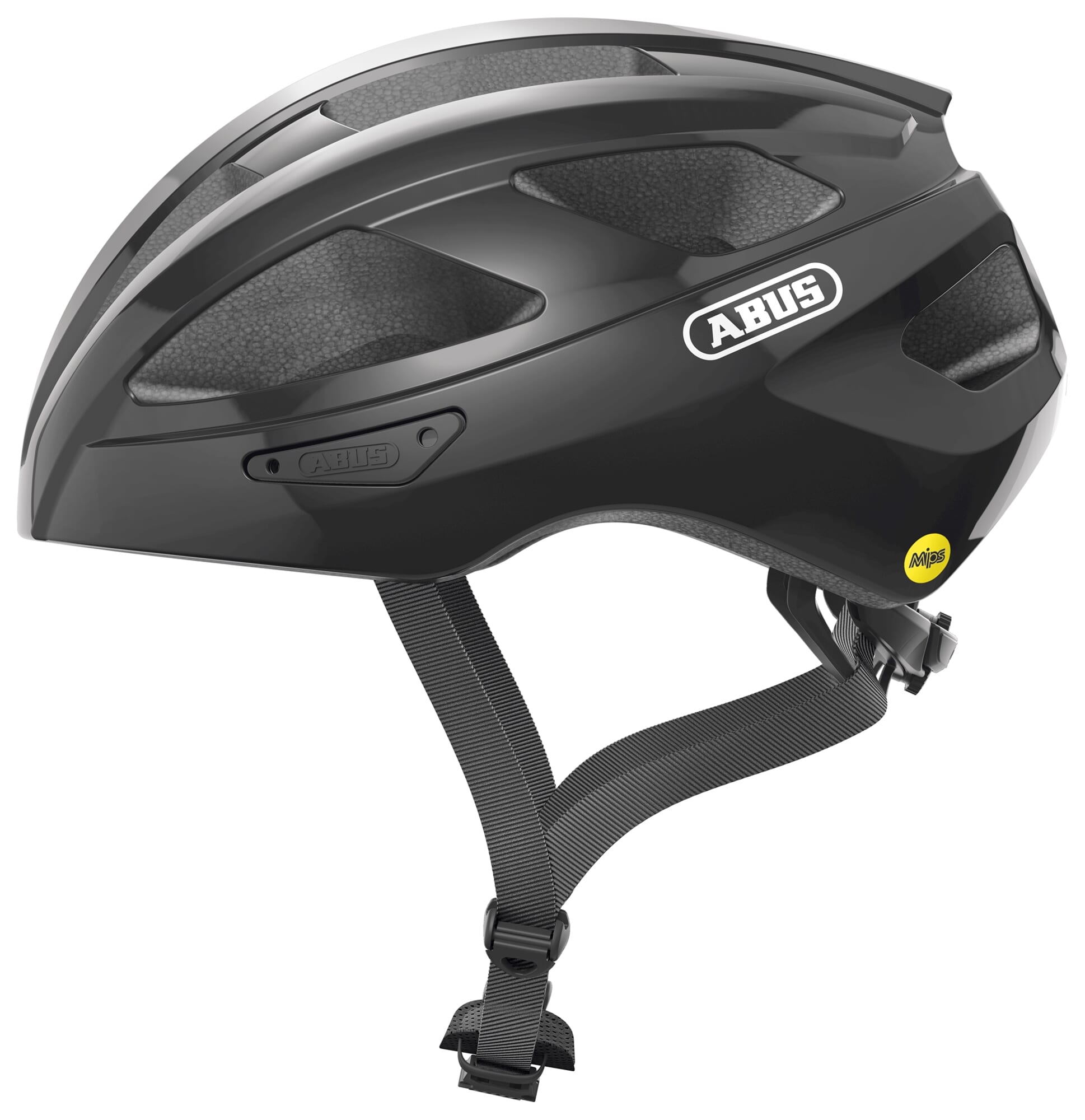 Abus helm Macator MIPS shiny black