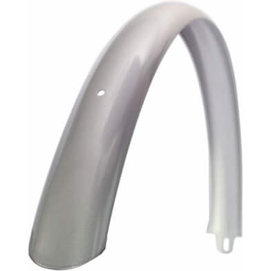 spatbord achter 28 Transport breed kort zilver