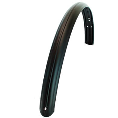 spatbord achter 28 x1 1/2 tour mat zwart