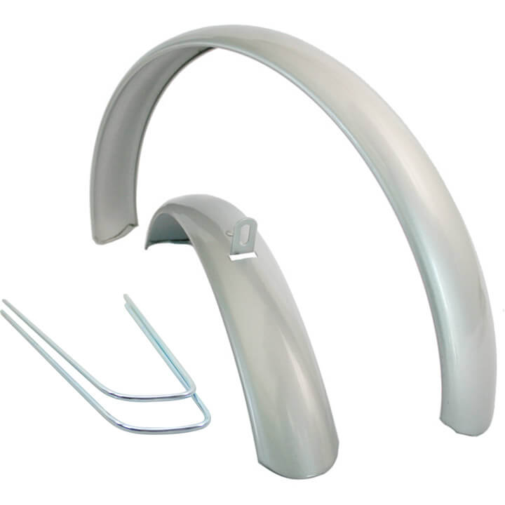 spatbord set 24 universeel zilver