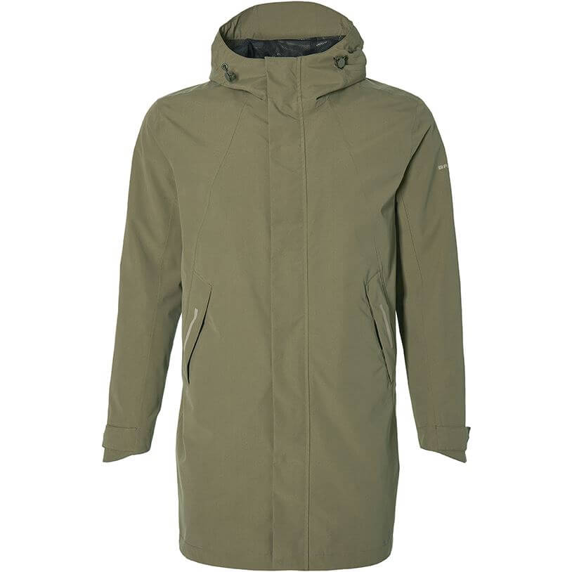 Basil regenparka Mosse heren Olive Green L