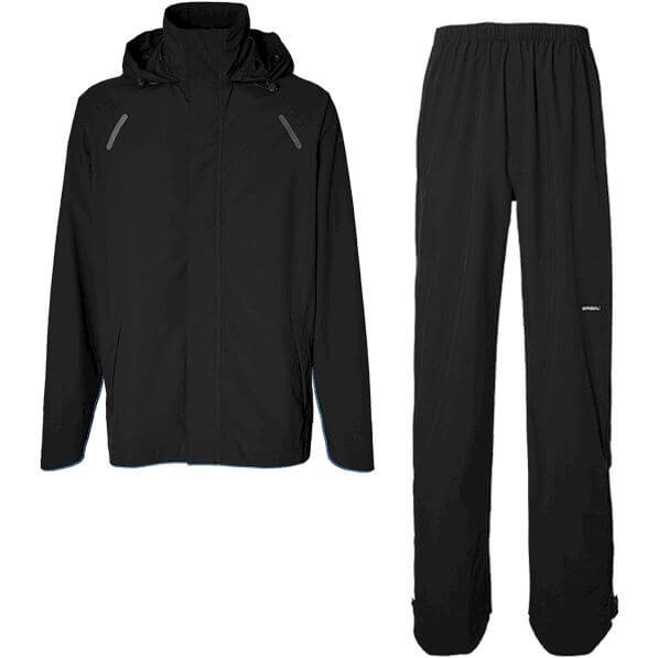 Basil regenpak Hoga unisex Jet Black XL