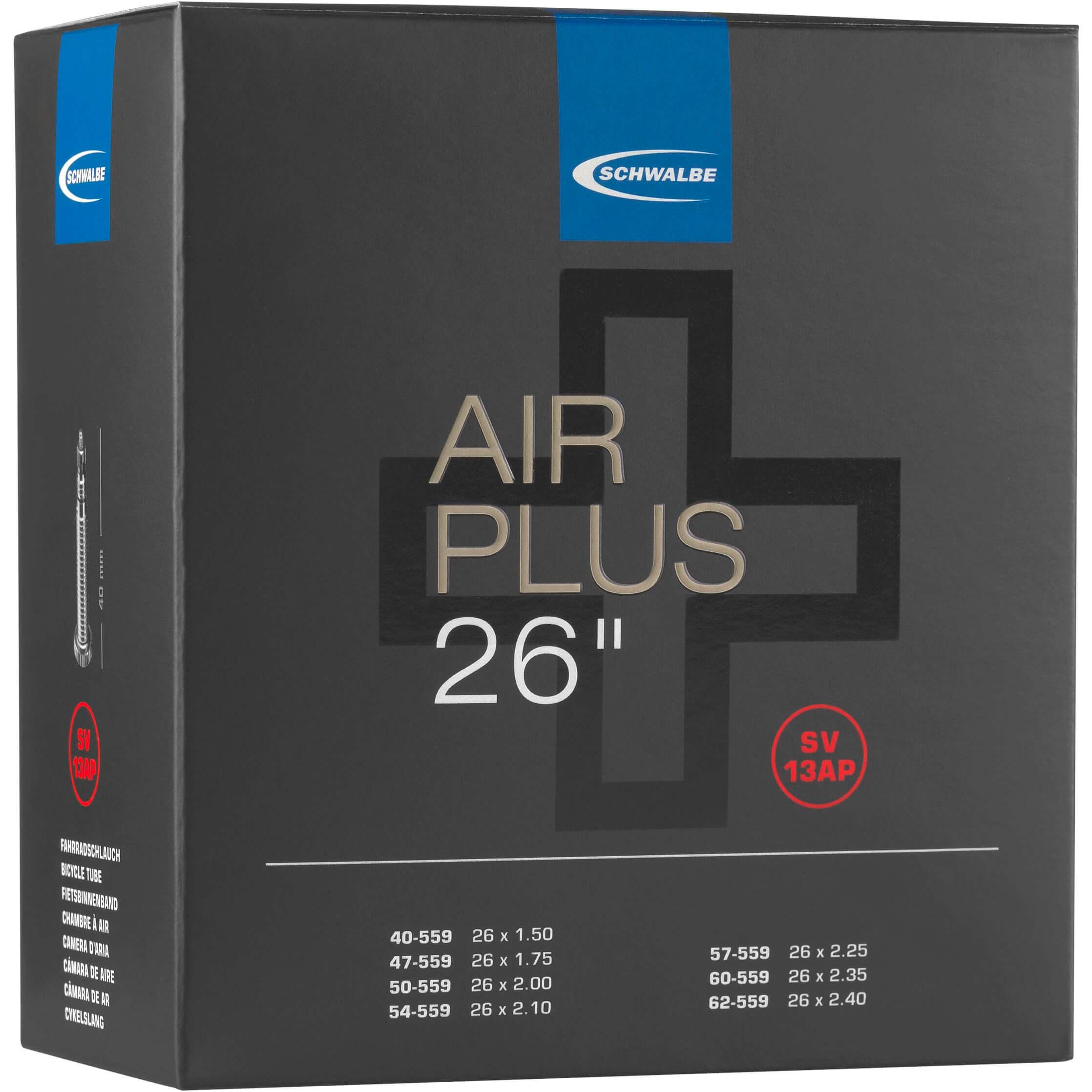 Schwalbe bnb SV13AP Air Plus 26 x 1.50 - 2.40 fv 40mm