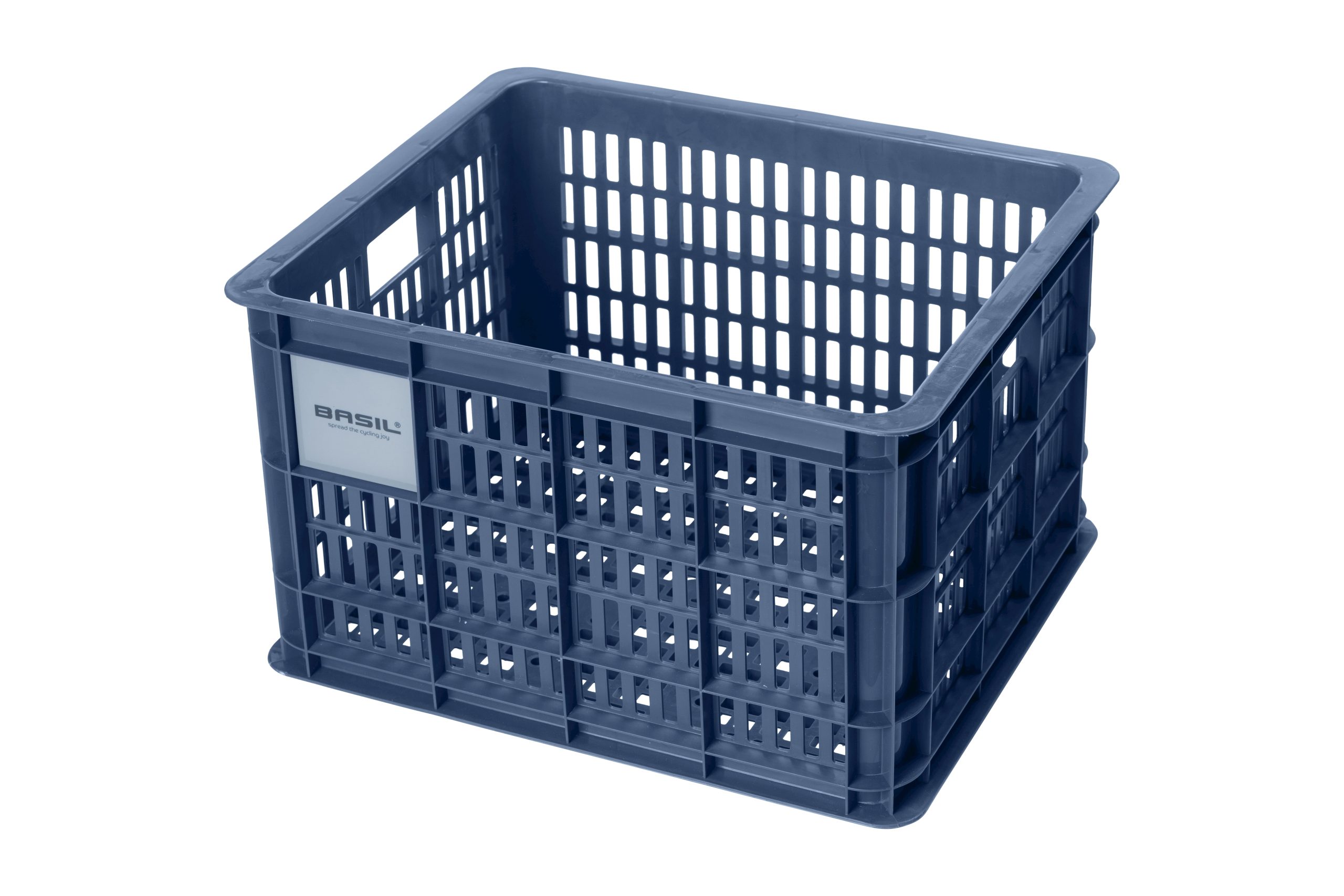 Basil fietskrat M bluestone 29.5L recycled