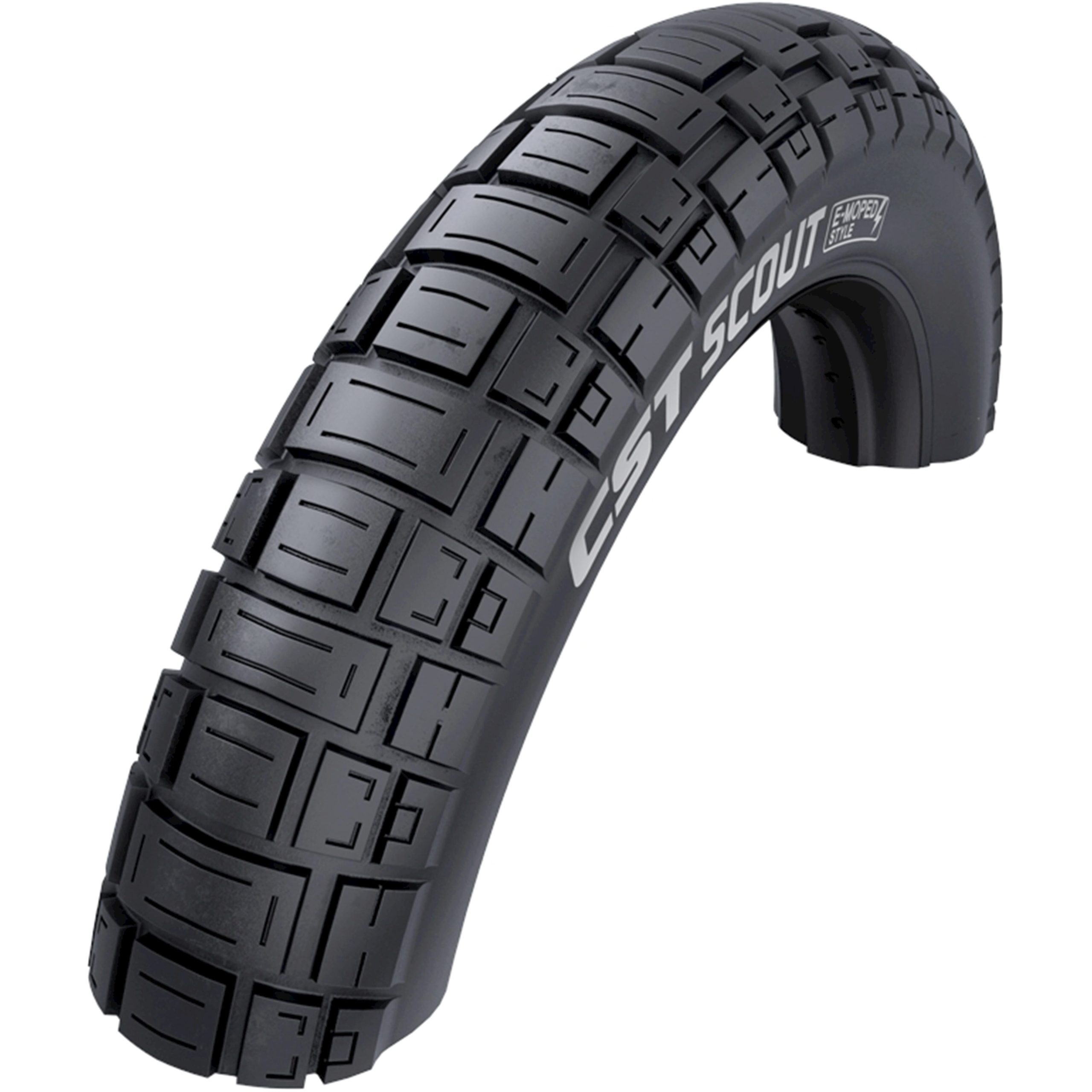 CST btb Fatbike Scout 20 x 4.00 zwart reflectie