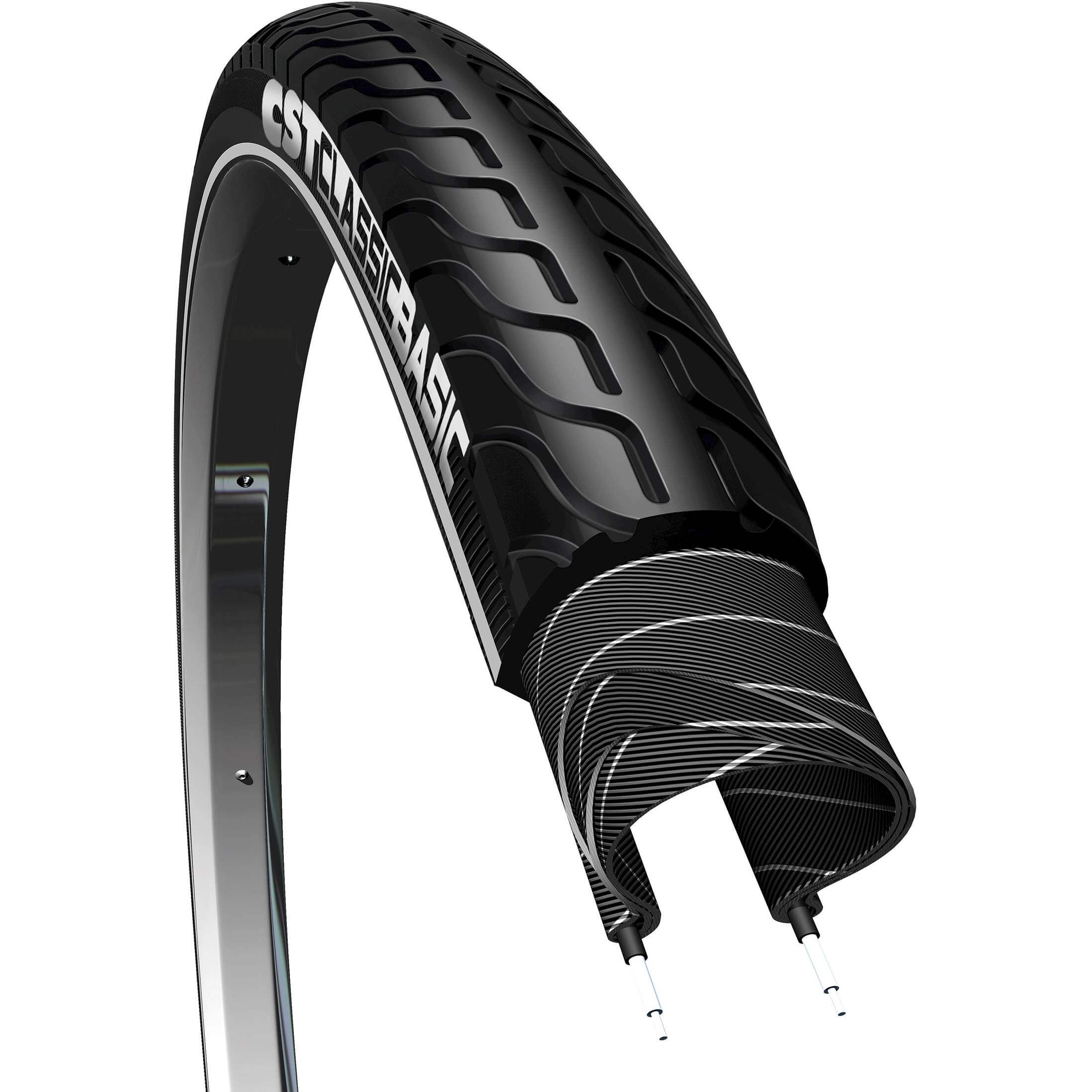 CST btb Basic 28 x 1 3/8 zw refl