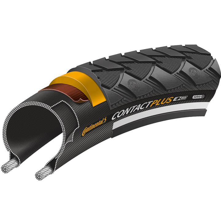 Continental btb Contact Plus 37-622 zw refl