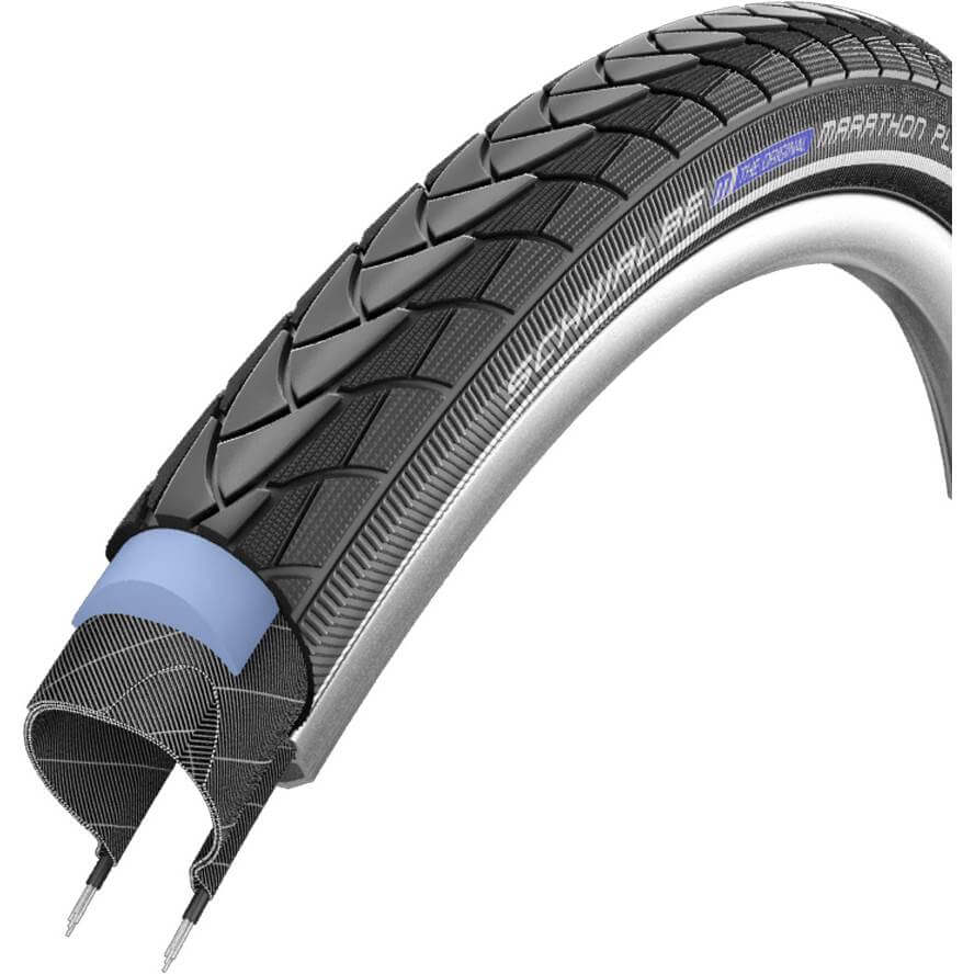 Schwalbe btb Marathon Plus Perf S-Guard 50-559 zw refl