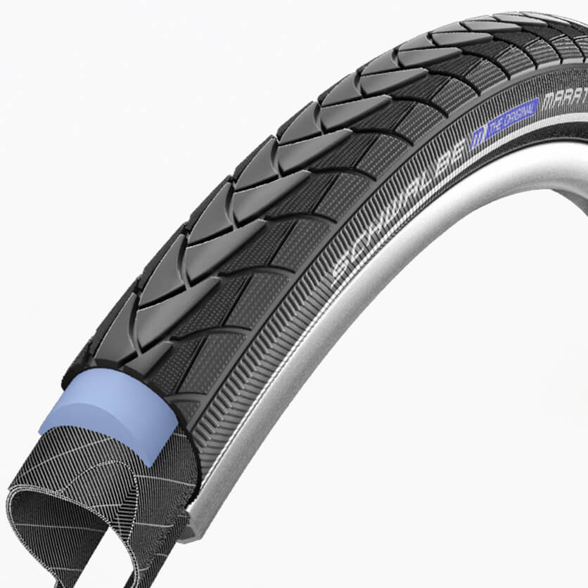 Schwalbe btb Marathon Plus Perf S-Guard 37-590 zw refl