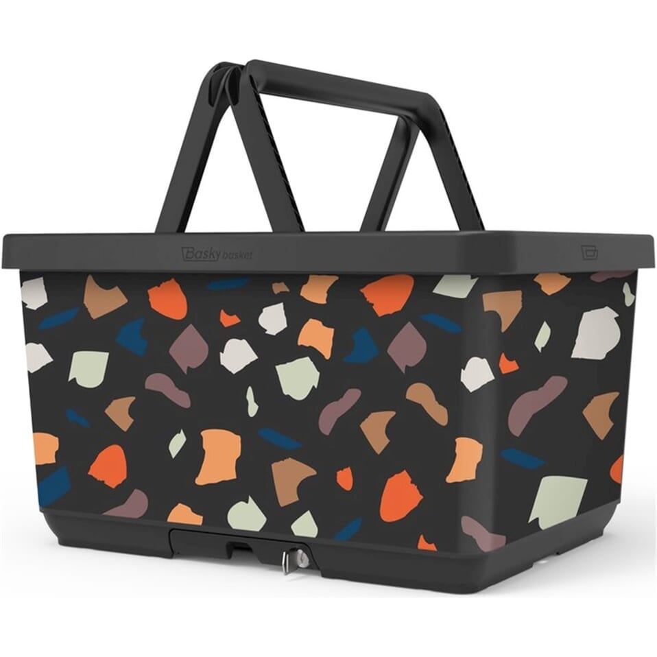 Basky fietsmand 2.0 Animal Meets Camouflage