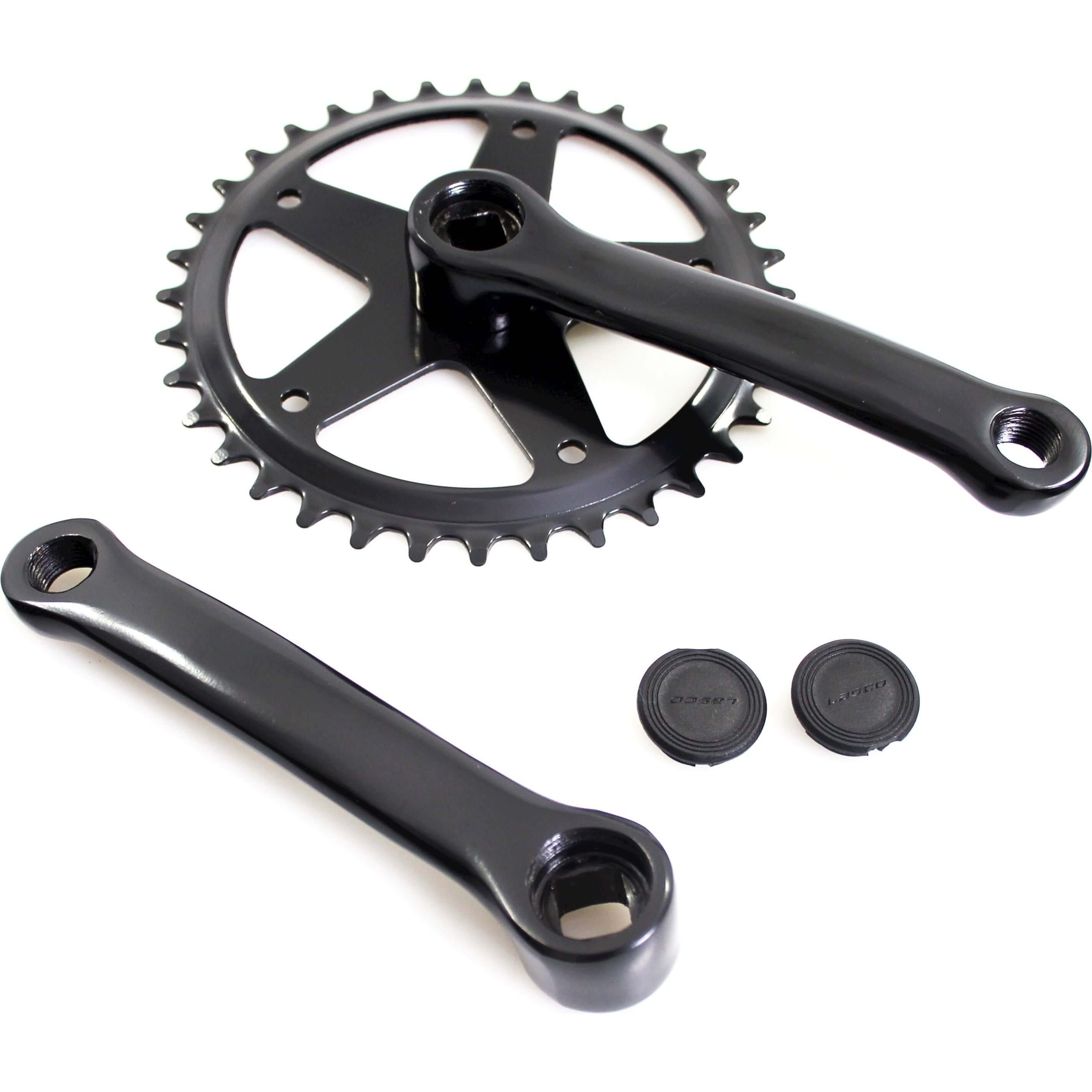 crankstel 36t 127 zwart