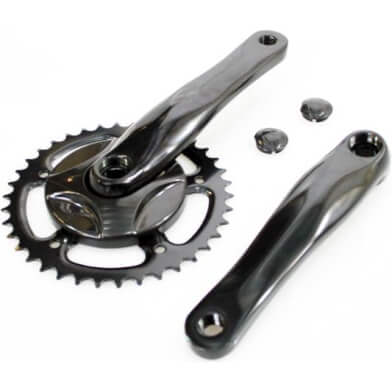 crankstel 38t 170 m disc alu zwart