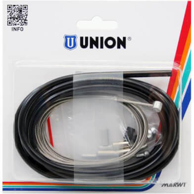 Union remkabel 2 nippels RVS