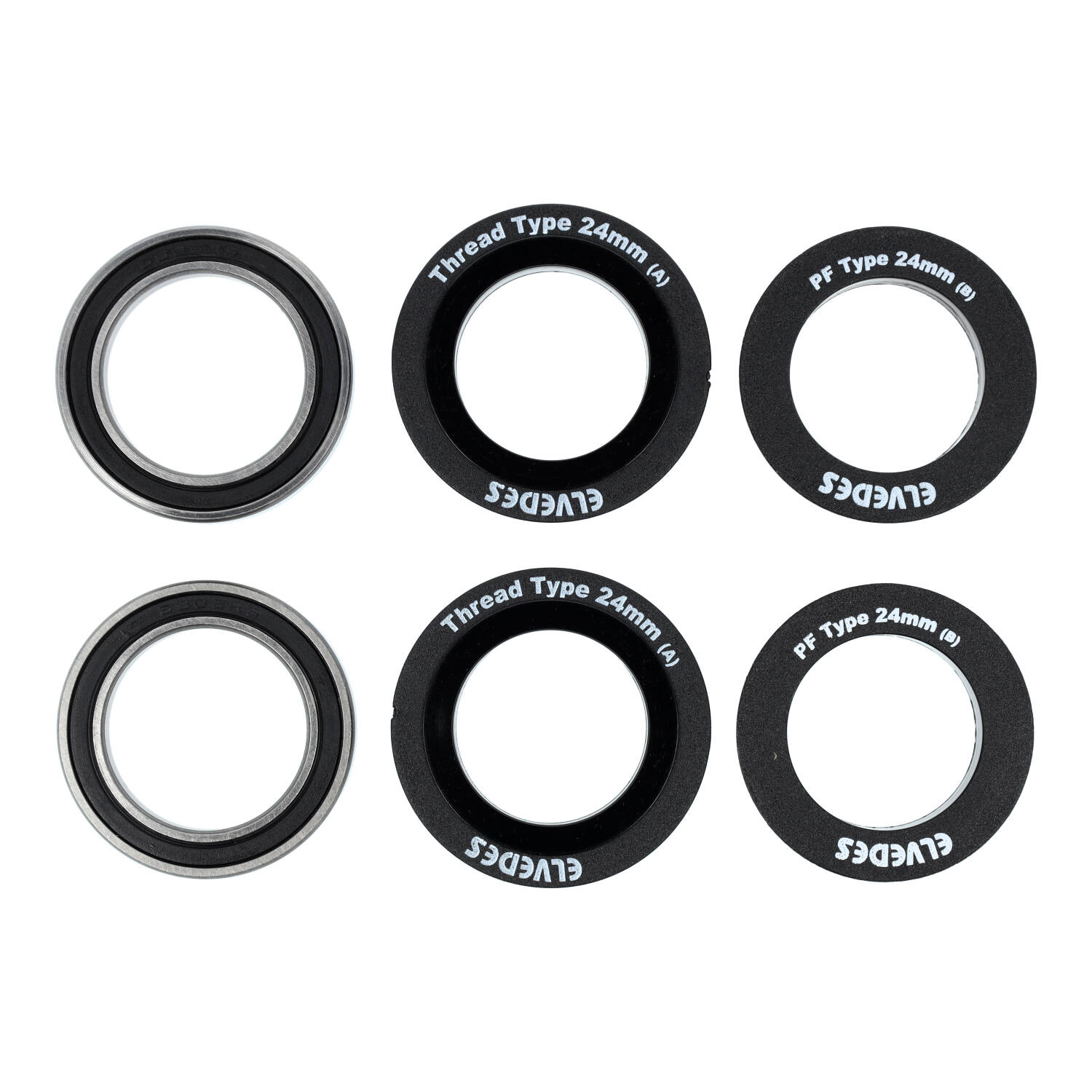Elvedes lagerset vervangingskit 24mm BB