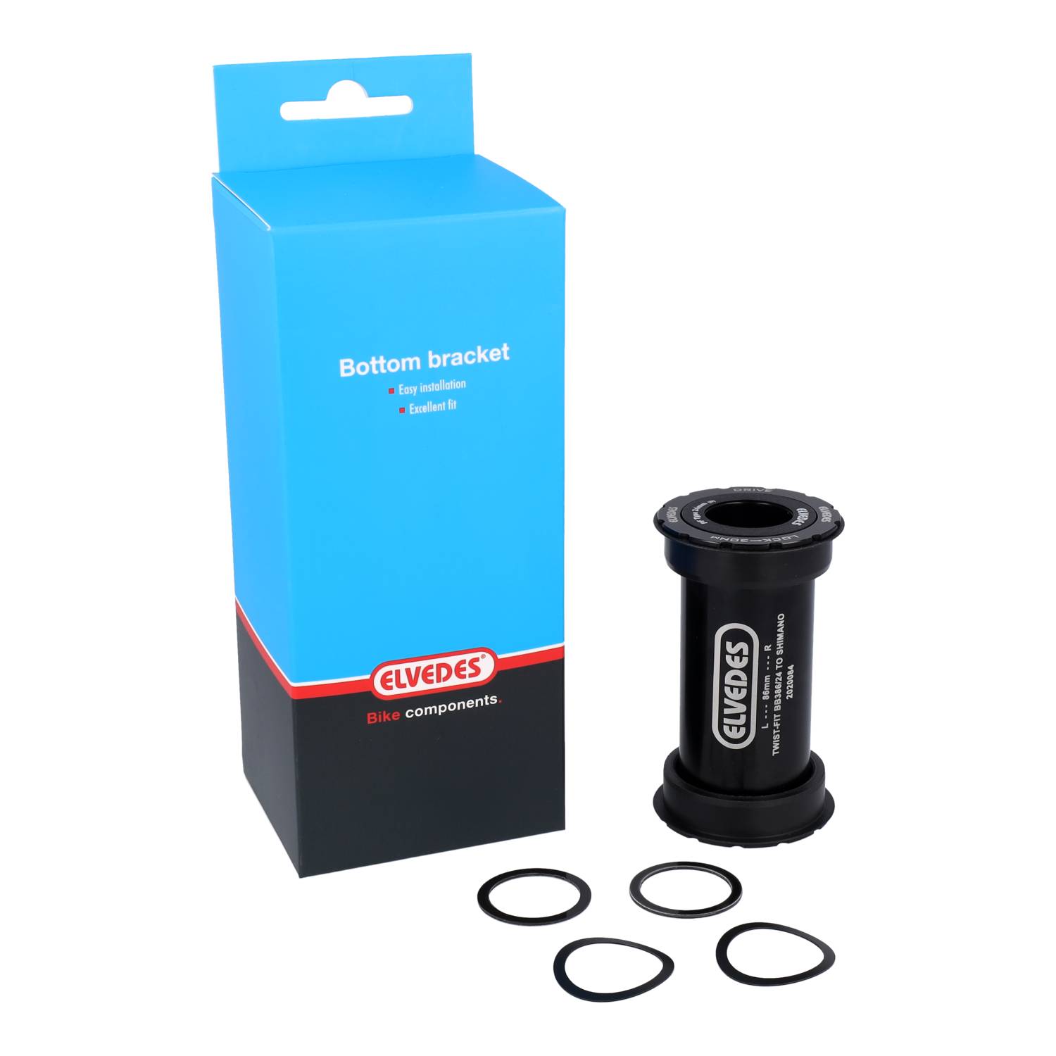 Elvedes trapas adapter Twistfit BB386 Shimano 24mm