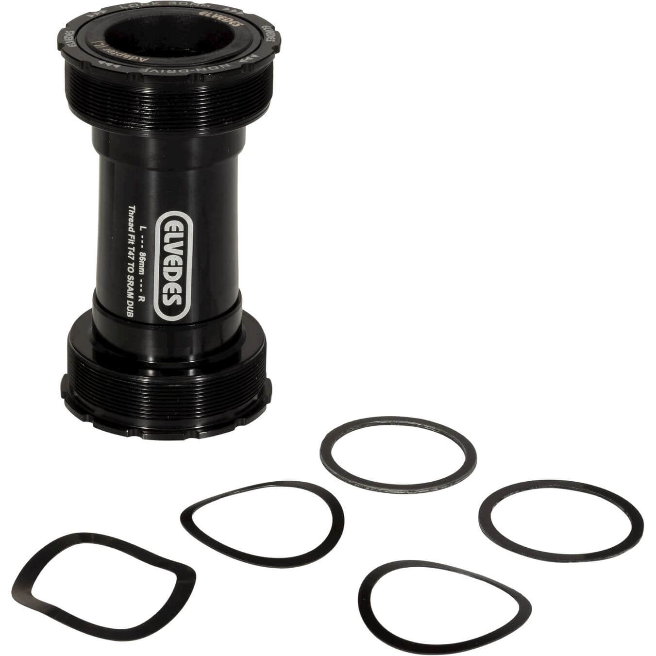 Elvedes trapas adapter T47 86mm Sram Dub