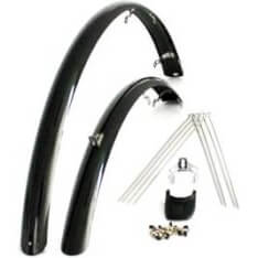 EF spatbord set Elegance 26 58mm zwart
