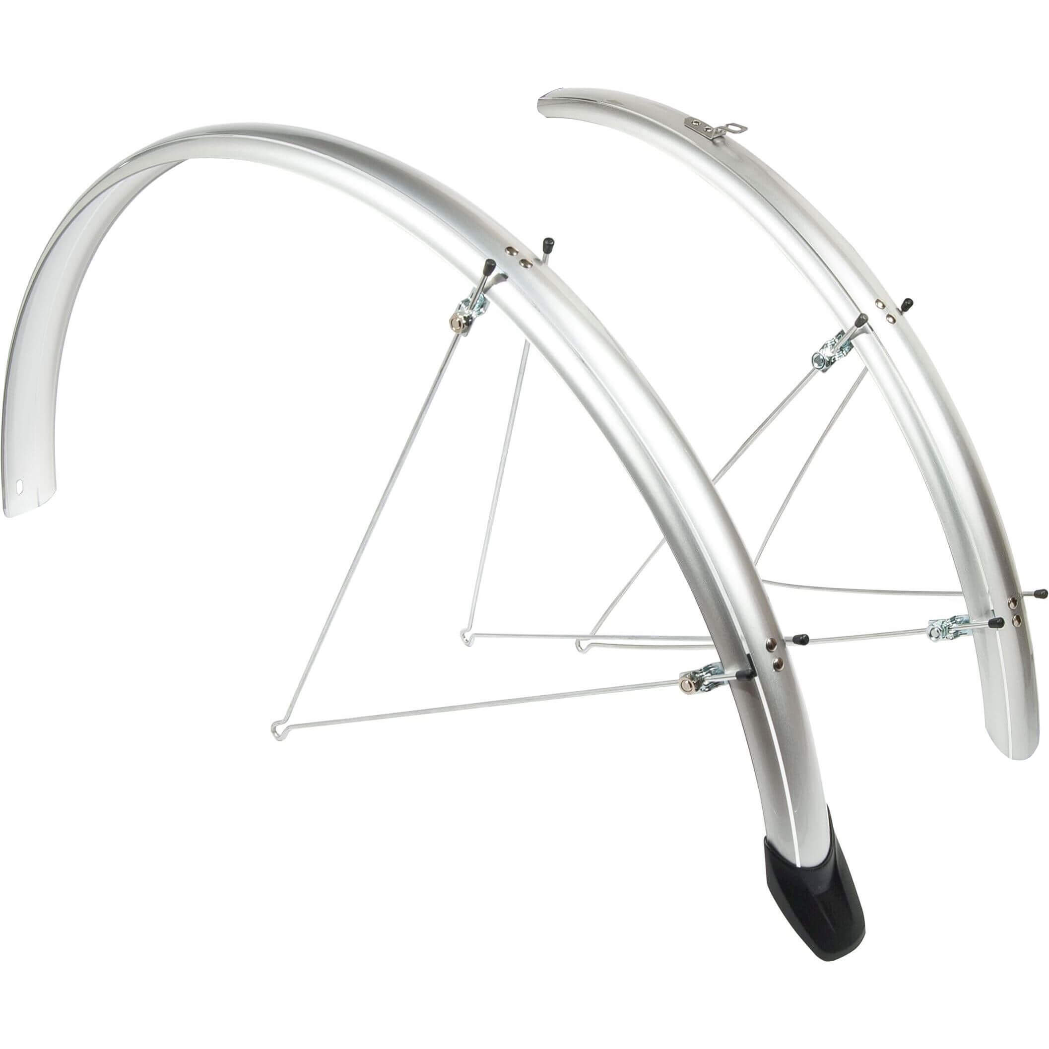 EF spatbord set Elegance 28 46mm zilver