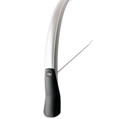EF spatbord achter Snello 28 46mm zilver