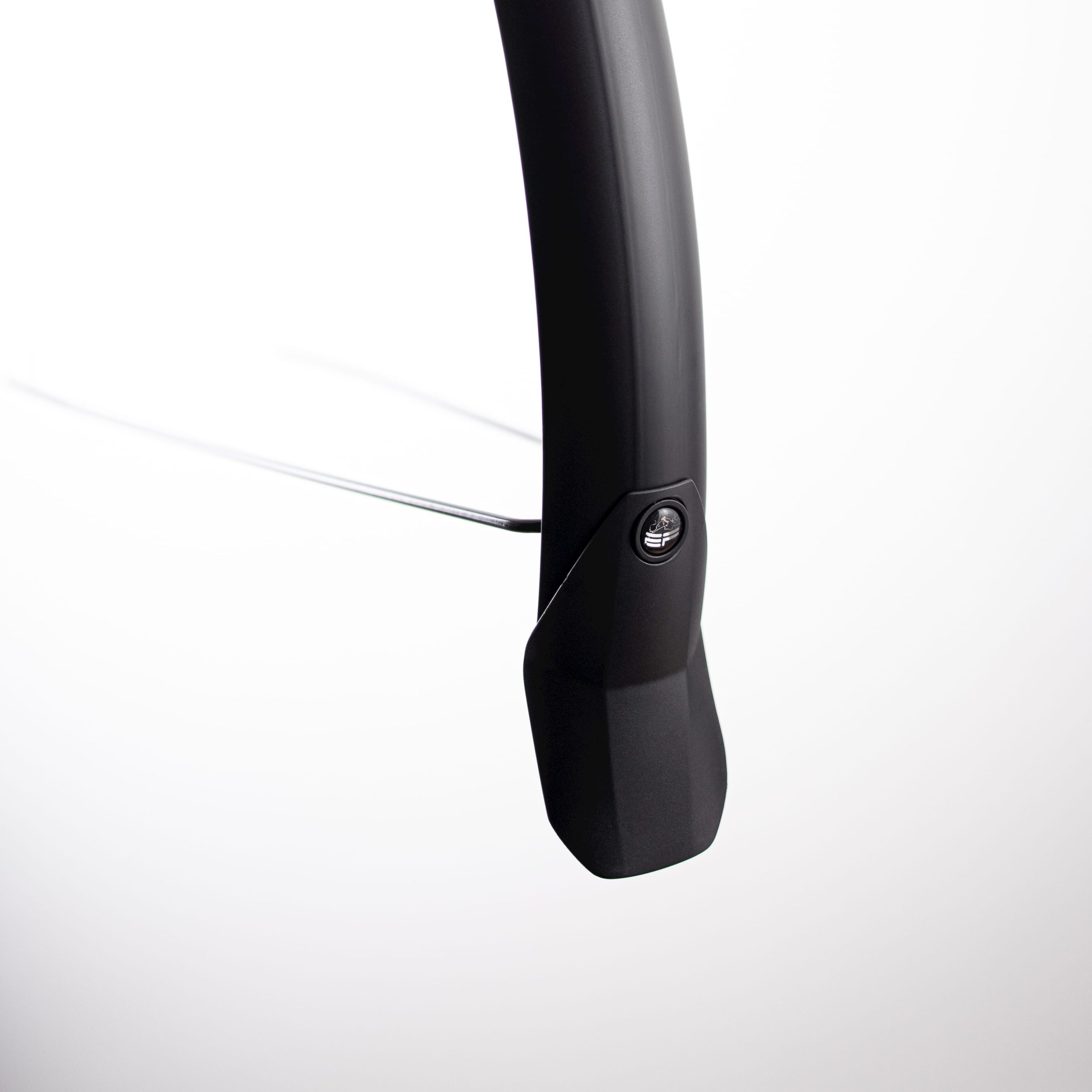 EF spatbord set Lampo 28 58mm mat zwart