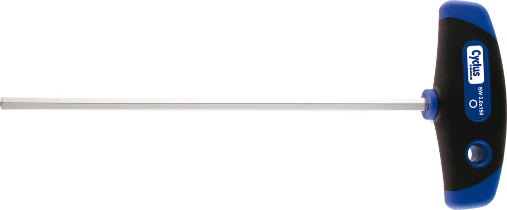 Cyclus inbussleutel T handvat 5mm lengte 350mm
