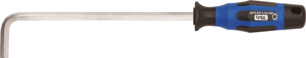 Cyclus inbussleutel 8mm haaks met handvat