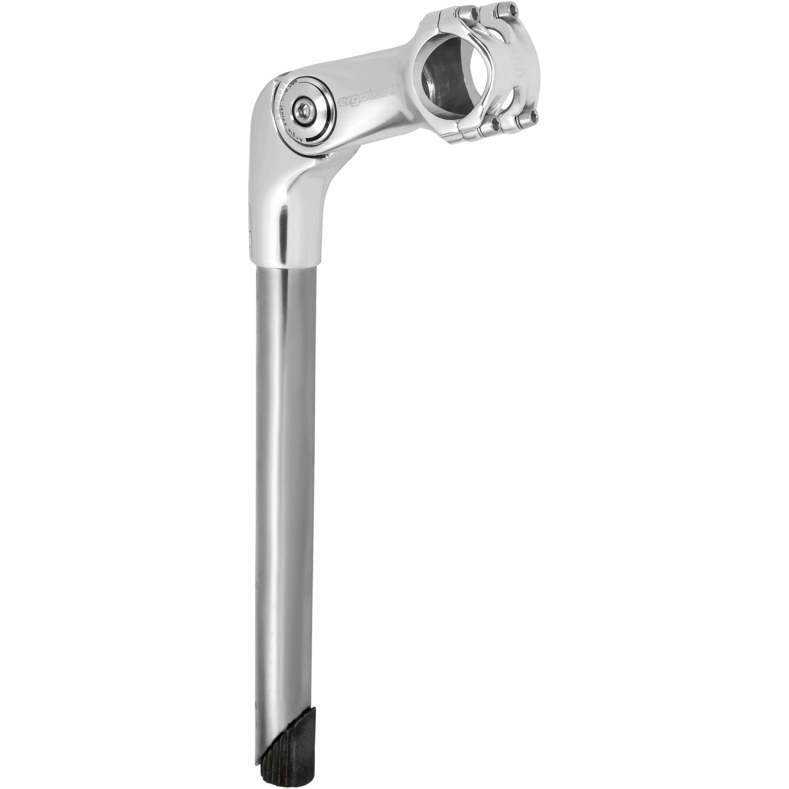 Ergotec stuurpen Octopus2 25.4/25.4/110 rvs/zilver