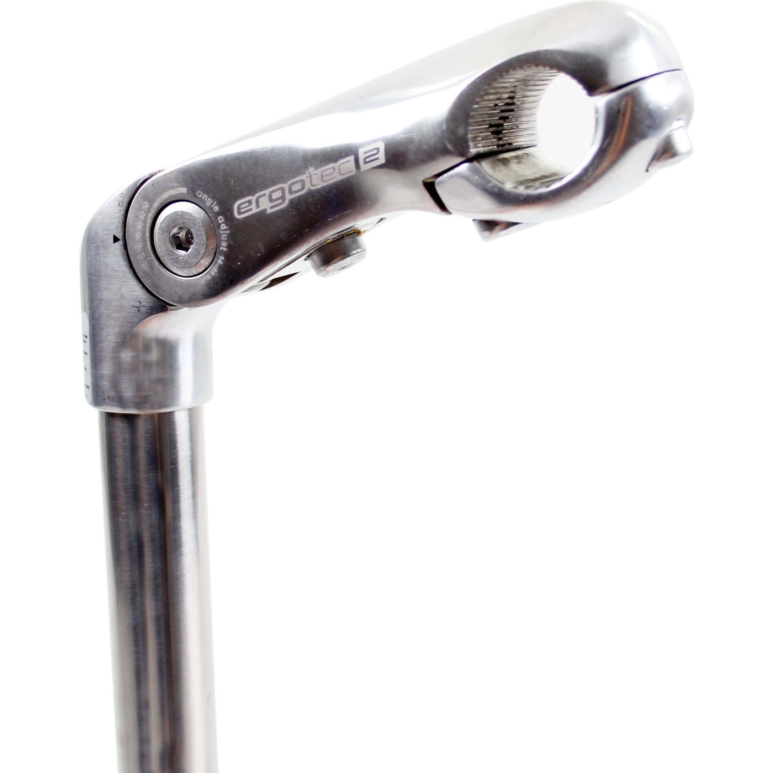 Ergotec stuurpen Kobra Vario tube 22.2/90 rvs/zilver