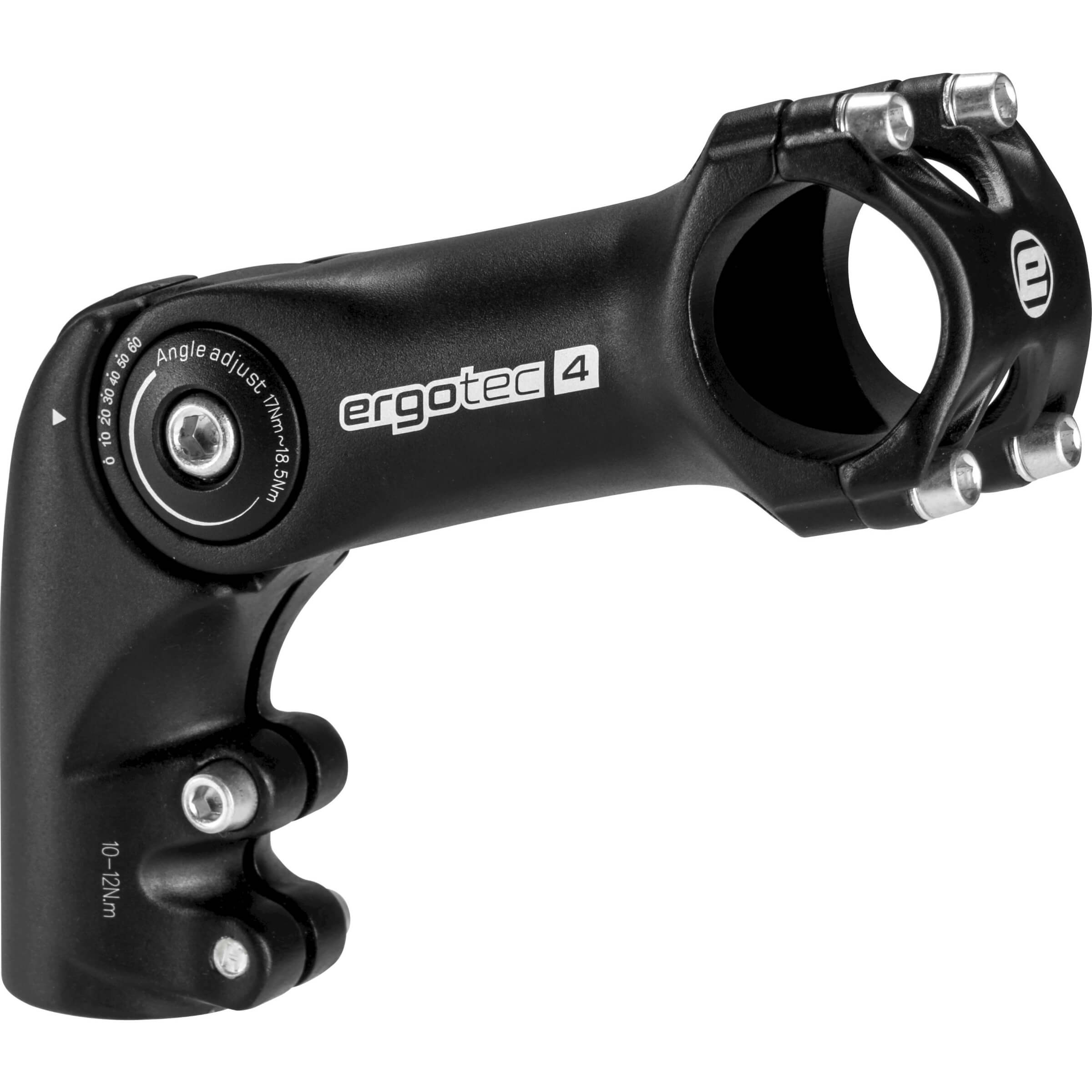 Ergotec stuurpen Ahead 50 Octopus2 31.8/110 zwart zand