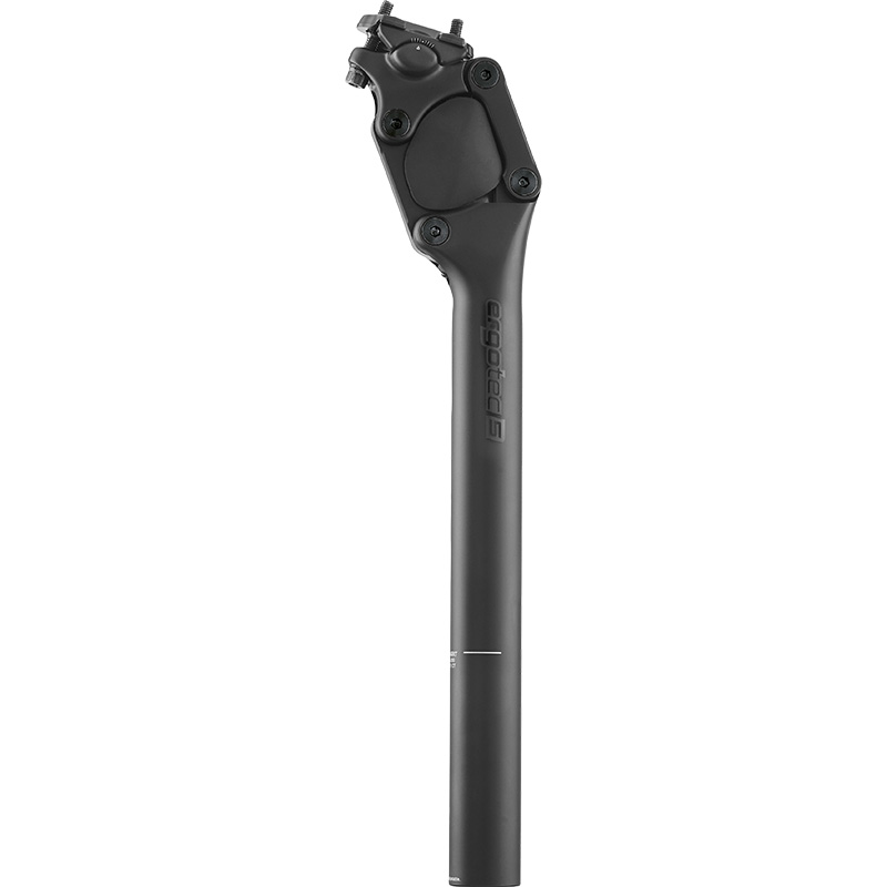 Ergotec zadelpen verend PM-705N 31.6 x 350 zwart