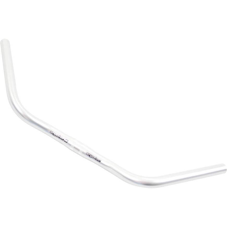 Ergotec stuurbocht Trekking 25.4 alu zilver