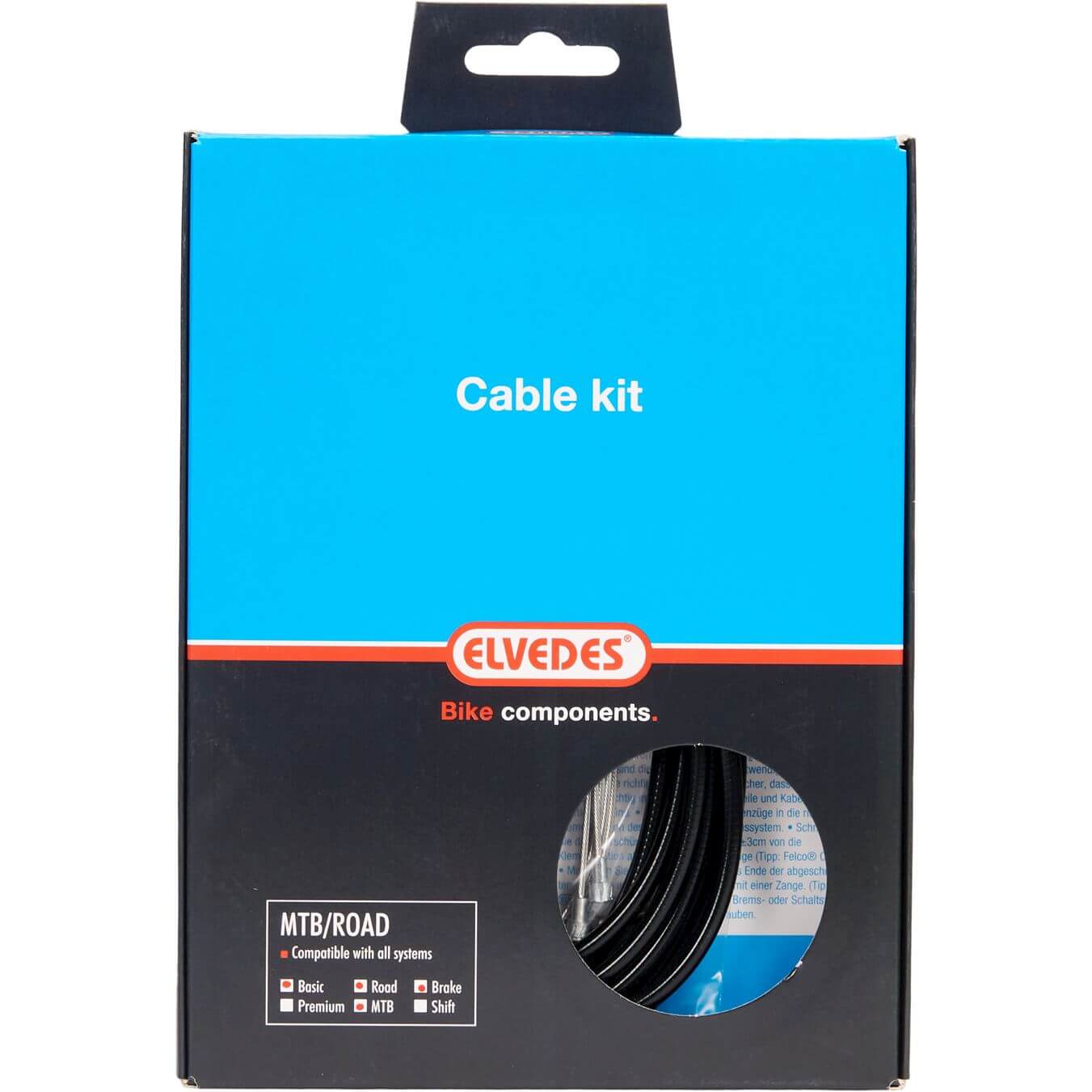 Elvedes remkabel kit ATB/RACE zw